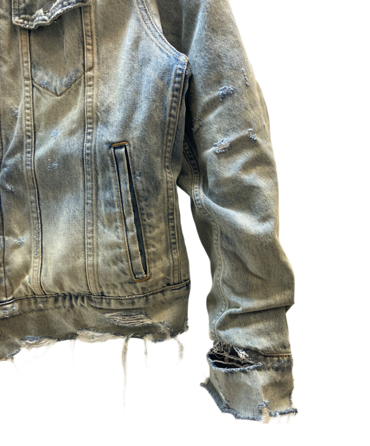 中古・古着通販】AMIRI (アミリ) REVERSIBLE TRUCKER BOMBER ブルー 