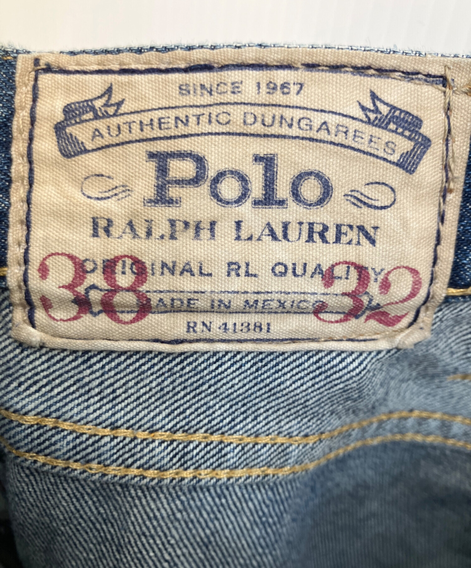 中古・古着通販】POLO RALPH LAUREN (ポロ・ラルフローレン) デニム