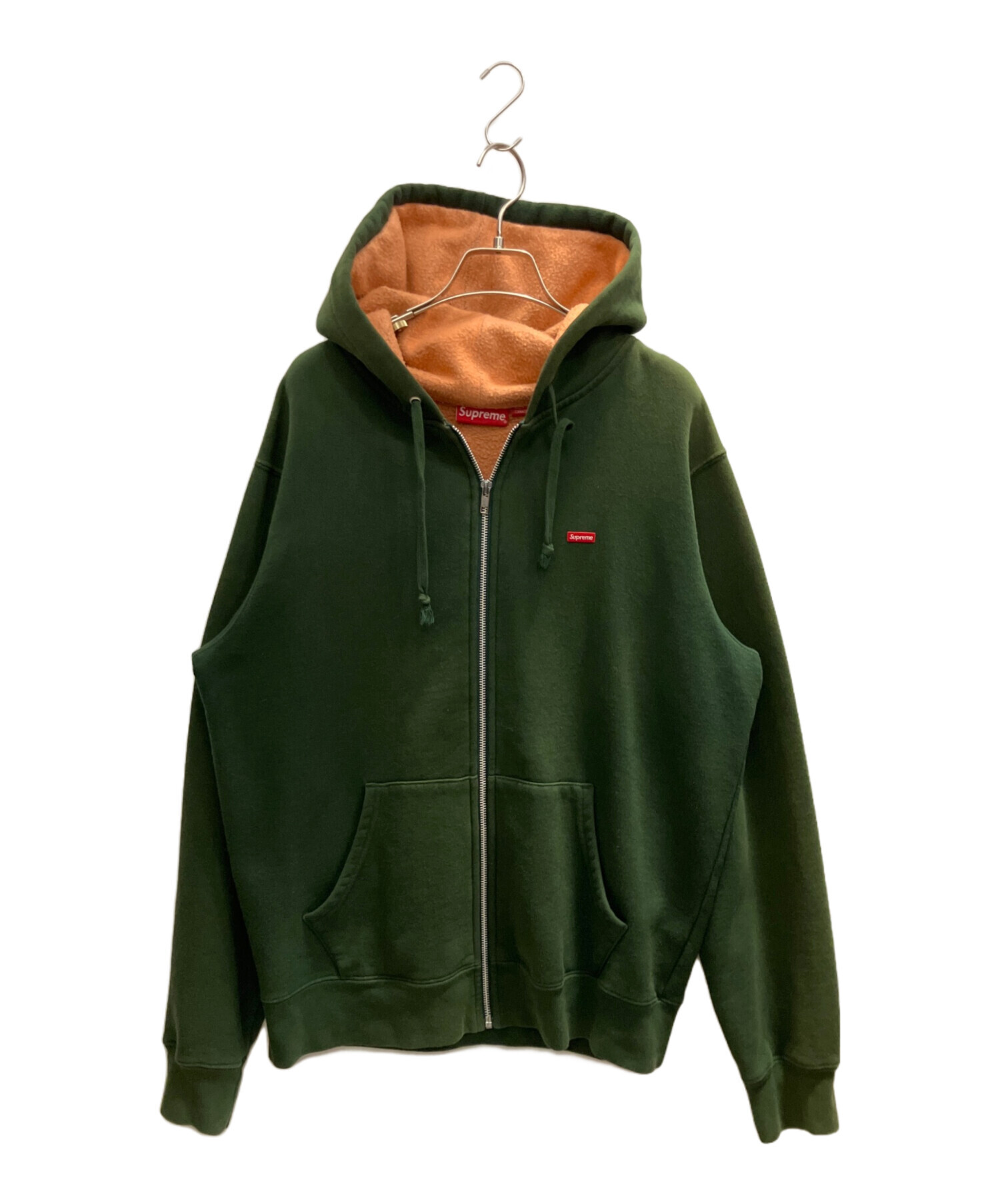 中古・古着通販】SUPREME (シュプリーム) ジップパーカー グリーン