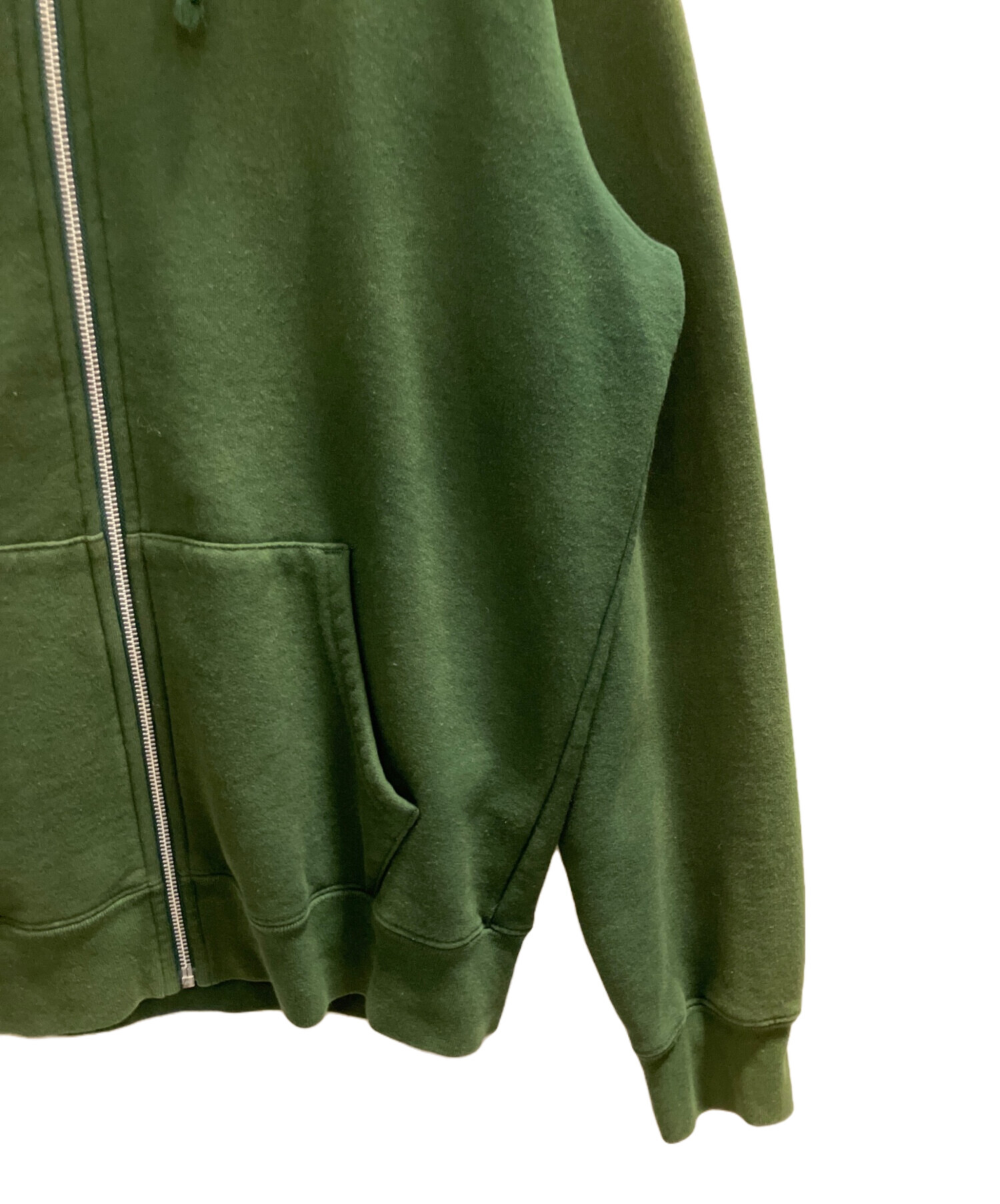 中古・古着通販】SUPREME (シュプリーム) ジップパーカー グリーン