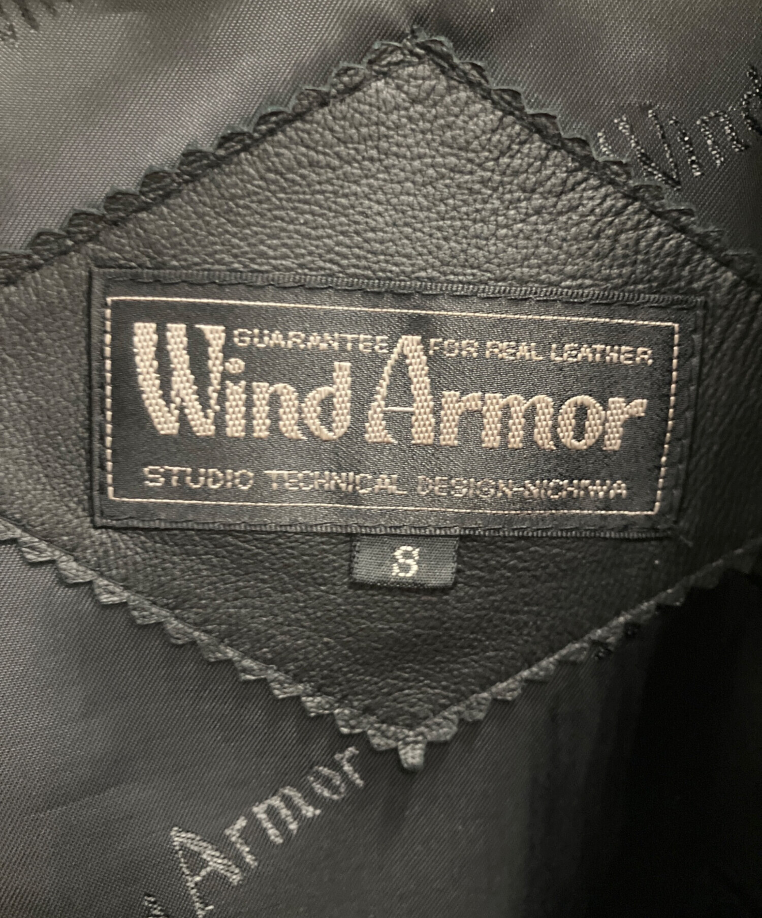 中古・古着通販】Wind Armor (ウィンドアーマー) ラムレザージャケット