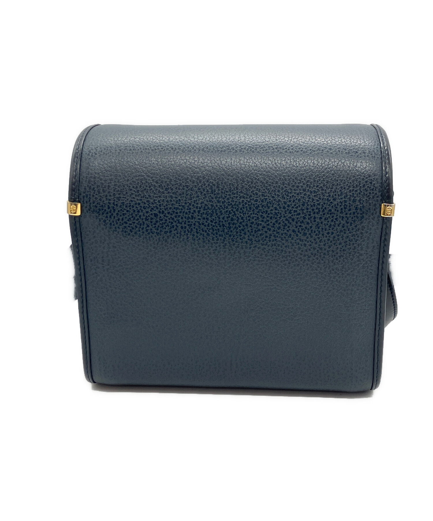 GUCCI グッチ ショルダーバッグ  青 【古着】【中古】【送料無料】 中古・古着通販】GUCCI (グッチ) インターロッキング ショルダー