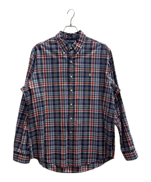 中古・古着通販】RALPH LAUREN (ラルフローレン) 長袖チェックシャツ