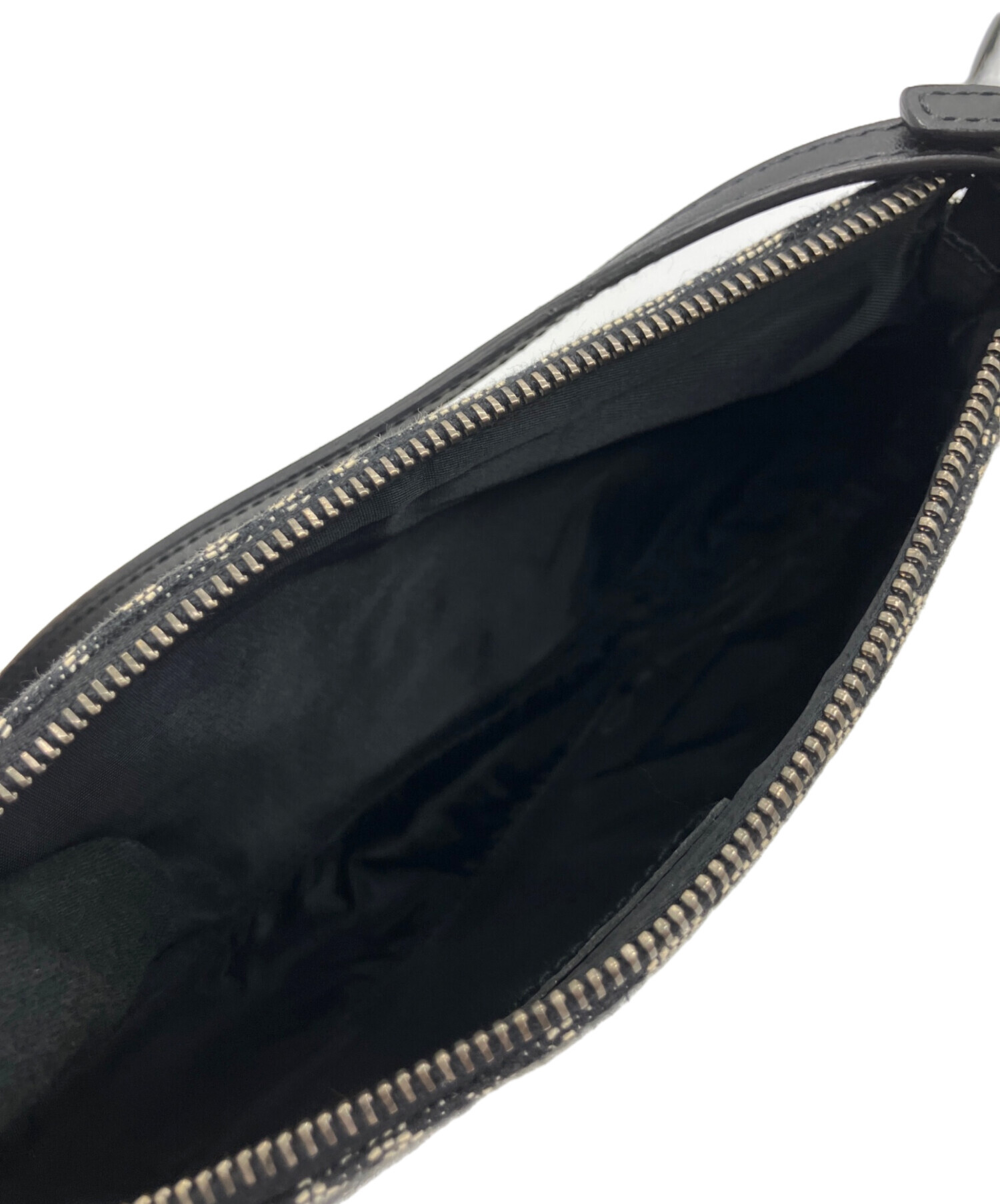 【中古】ディオール  Dior  キャンパス  トロッター  サドルバッグ  ブラック/MA2312014 ディオール Dior キャンパス トロッター サドルバッグ ブラック