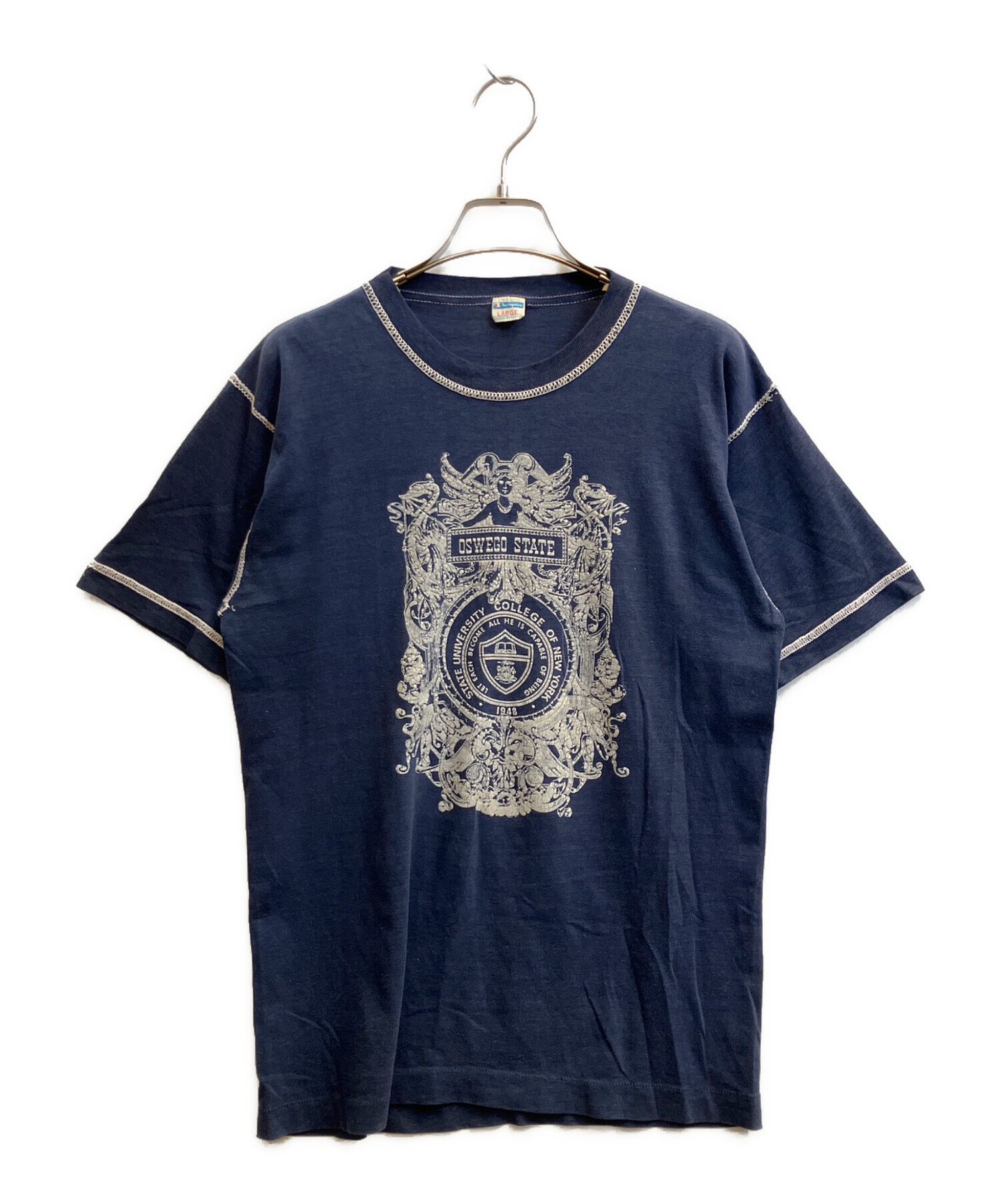 中古・古着通販】Champion (チャンピオン) 70's カレッジプリント T 中古・古着通販】Champion (チャンピオン) 70's カレッジプリント T