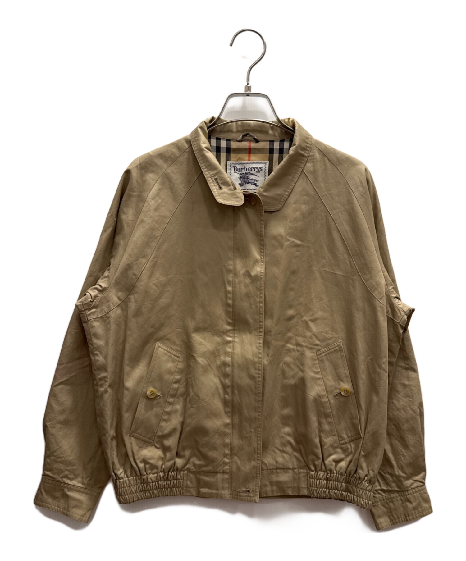 中古・古着通販】BURBERRY (バーバリー) スイングトップ ベージュ