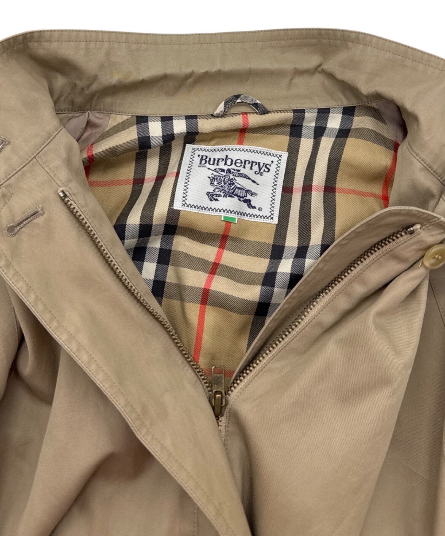 中古・古着通販】BURBERRY (バーバリー) スイングトップ ベージュ