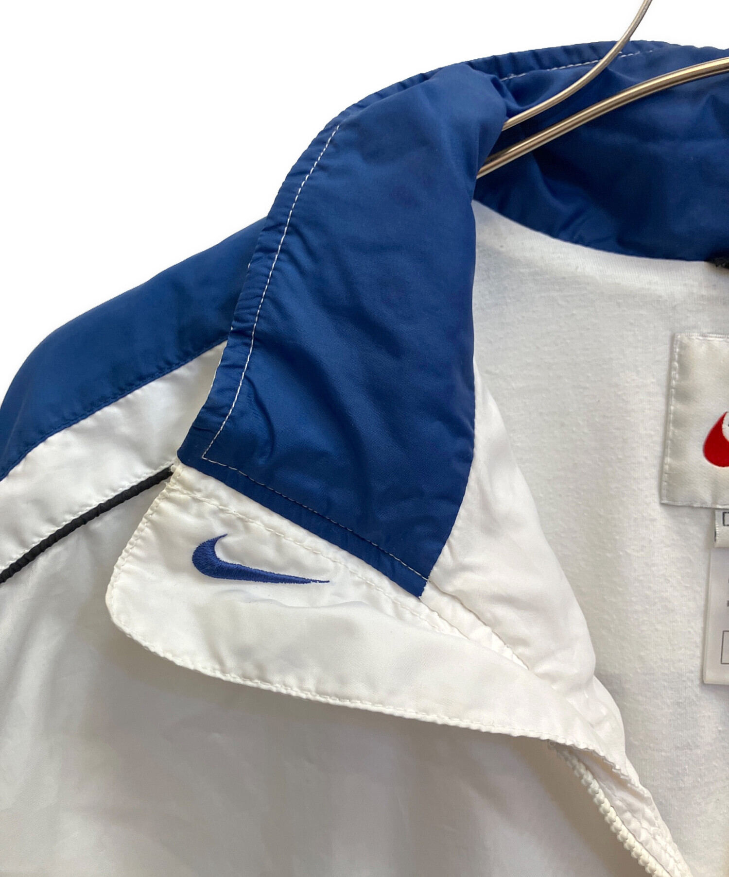 中古・古着通販】NIKE (ナイキ) 90'sナイロンジャケット ホワイト