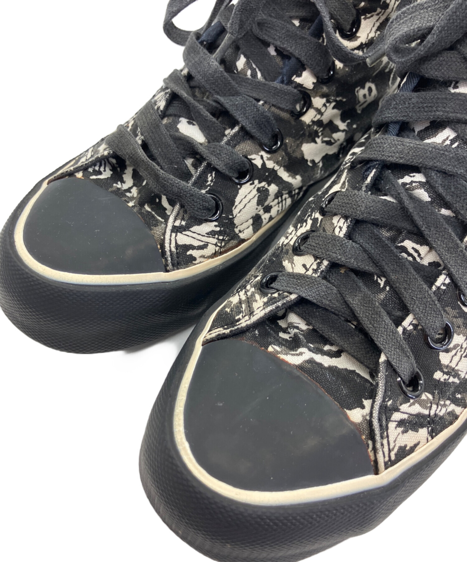 中古・古着通販】NUMBER (N)INE (ナンバーナイン) スカル柄ハイカット