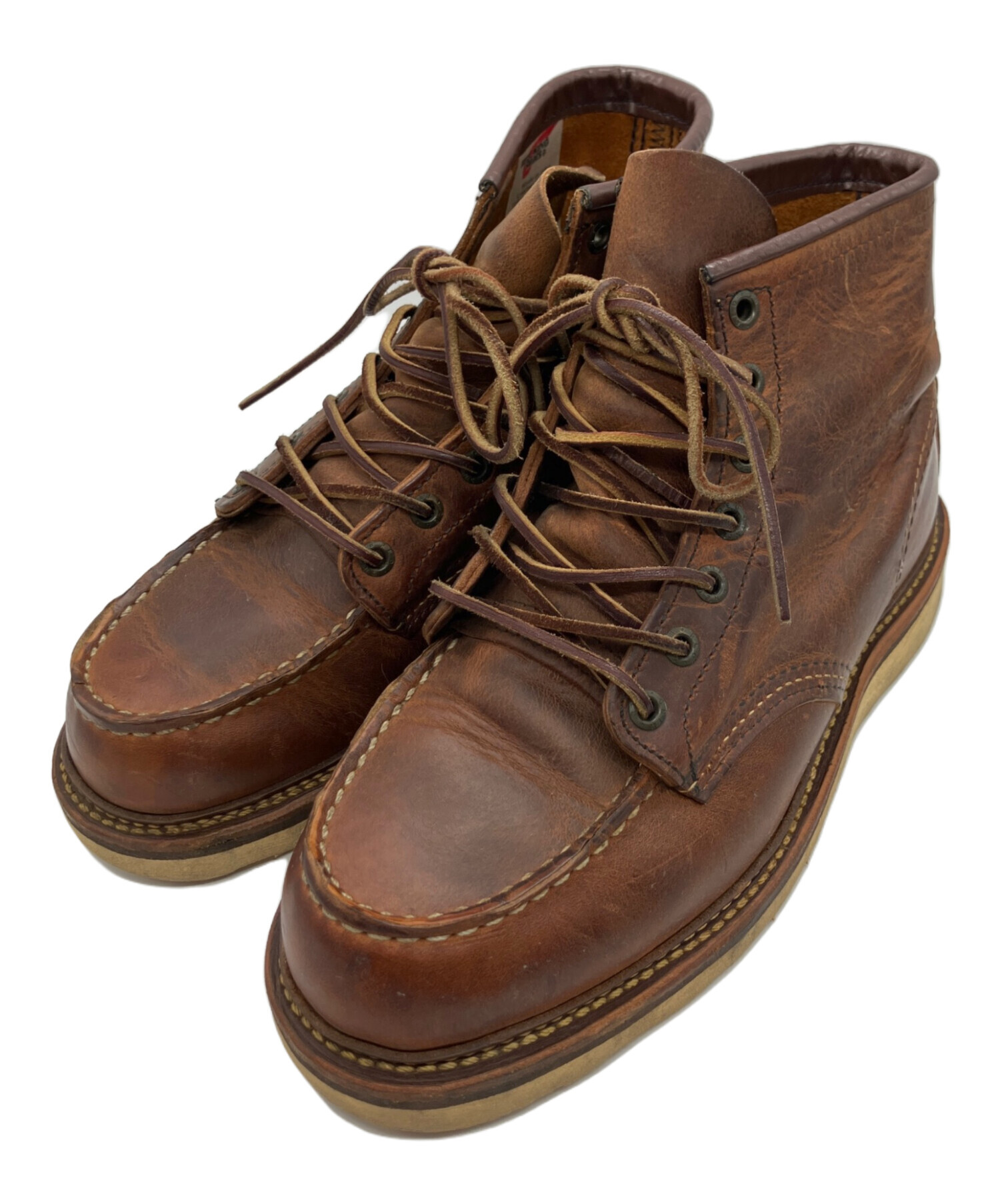中古・古着通販】RED WING (レッドウィング) ショートブーツ ブラウン 