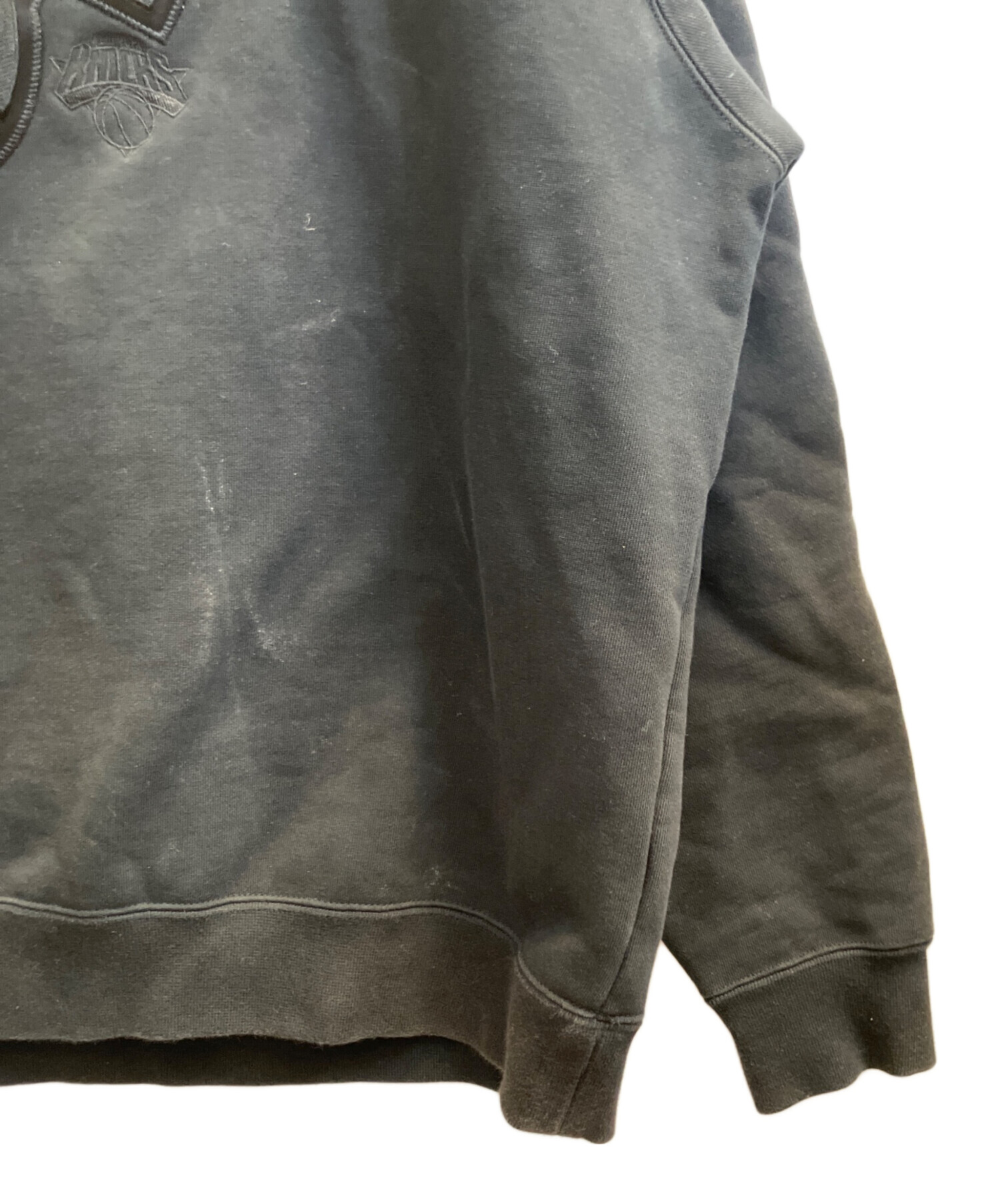 中古・古着通販】NIKE (ナイキ) KITH (キス) Fleece Crewneck ブラック 