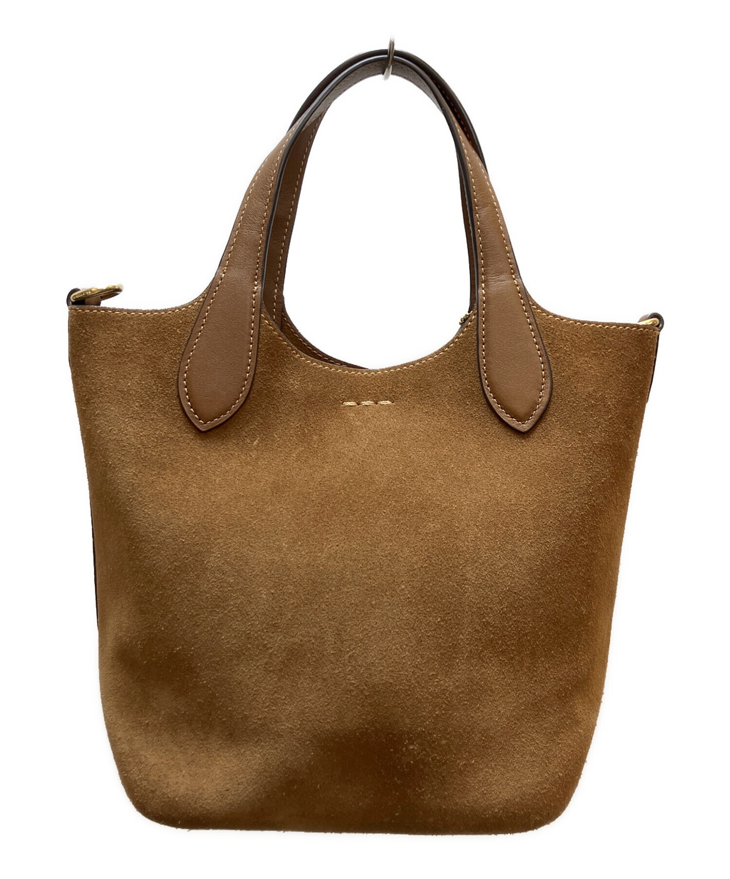 中古・古着通販】COACH (コーチ) ハンナ バケット バッグ ブラウン