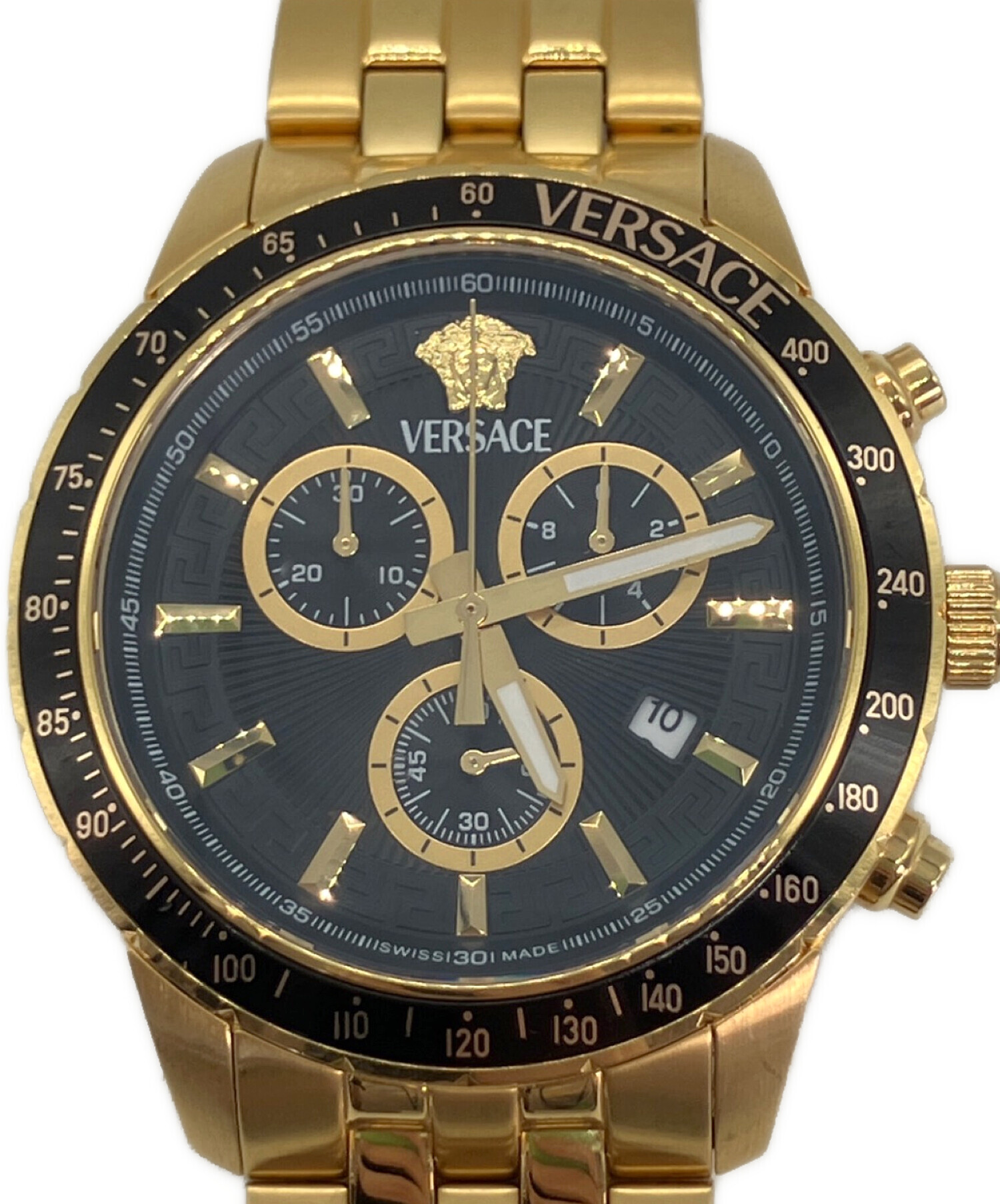 中古・古着通販】VERSACE (ヴェルサーチェ) クロノグラフ｜ブランド