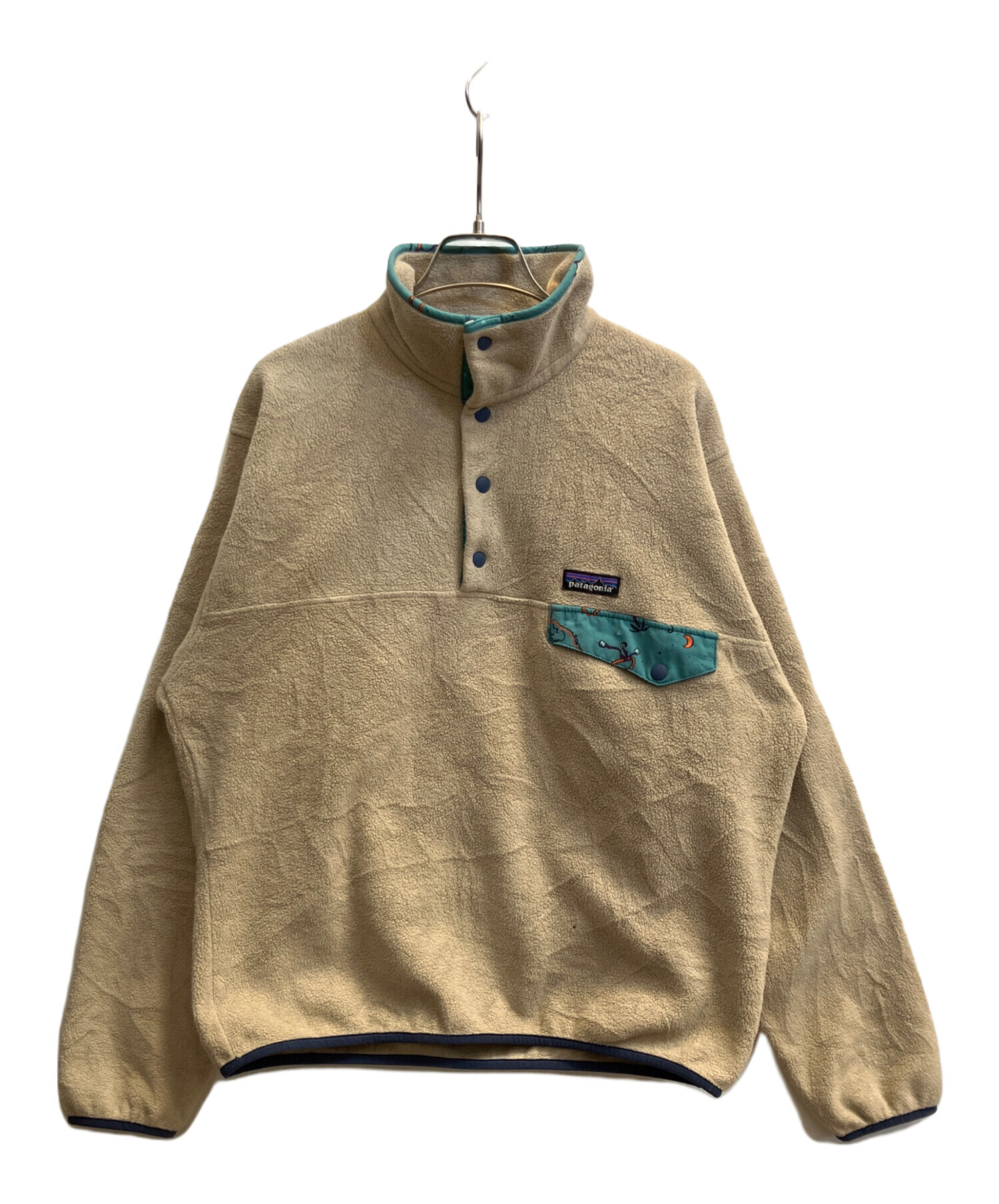 ［A・K］Patagonia フリースジャケット ベージュ 中古・古着通販】Patagonia (パタゴニア) フリースジャケット ベージュ