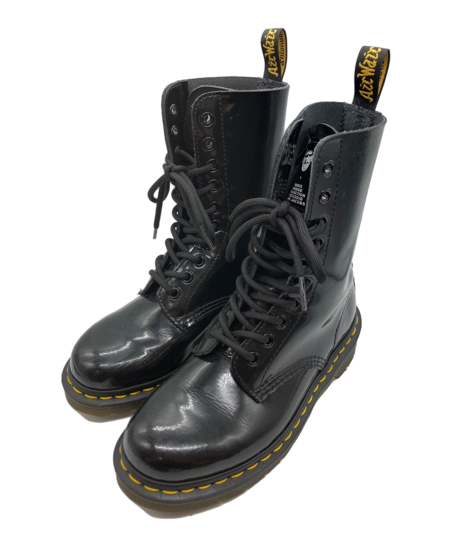 【美品】マークジェイコブス×ドクターマーチン　10ホールブーツ 中古・古着通販】Dr.Martens (ドクターマーチン) MARC JACOBS (マーク