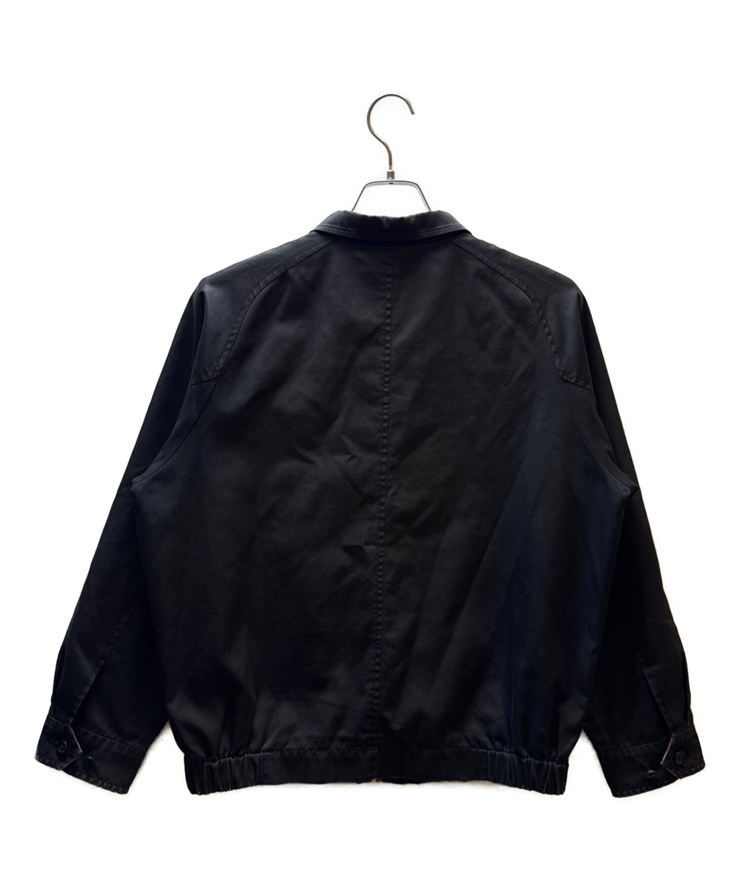 中古・古着通販】BURBERRY (バーバリー) ジップブルゾン ブラック