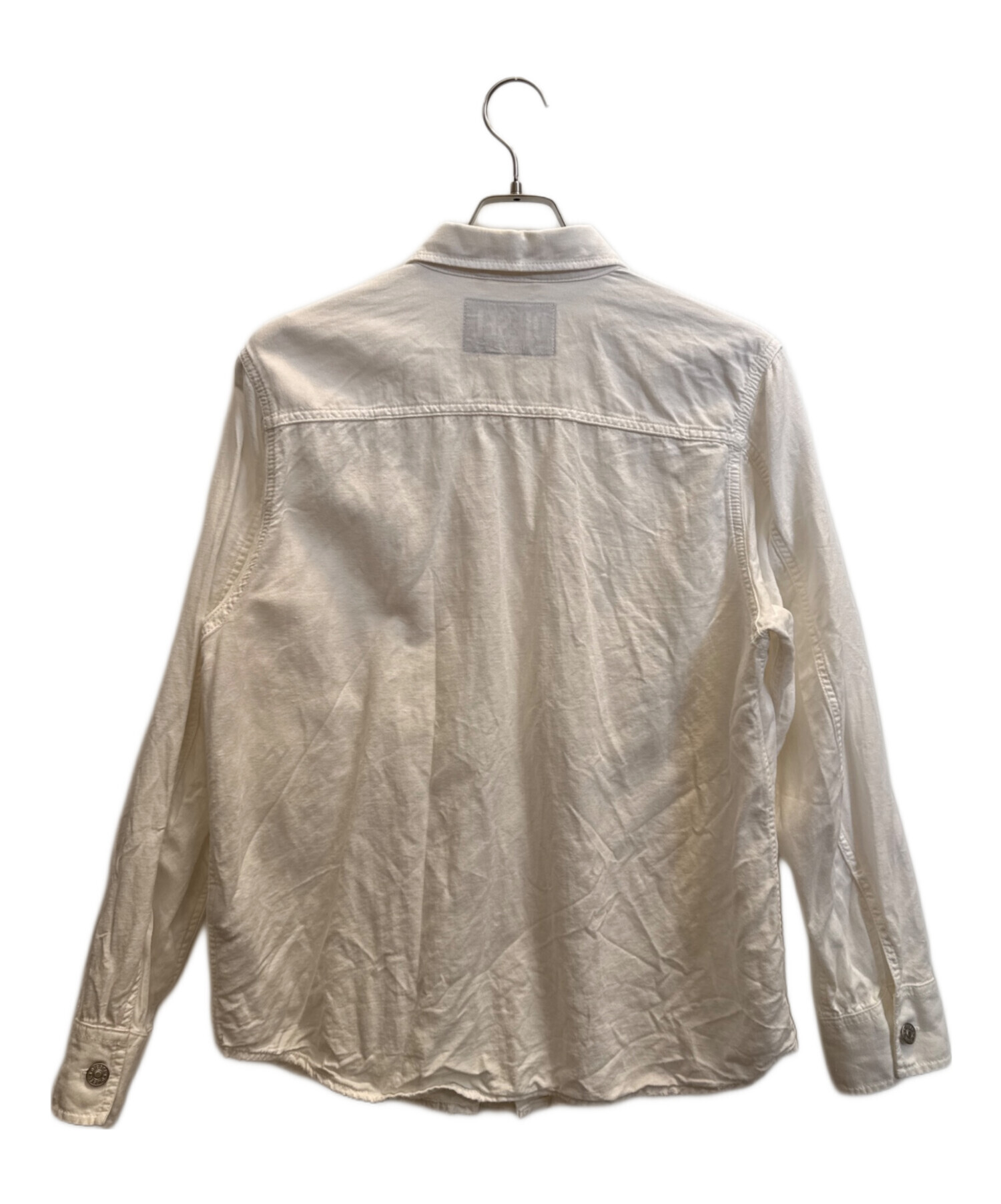 中古・古着通販】DIESEL (ディーゼル) ジャケット ホワイト サイズ:S