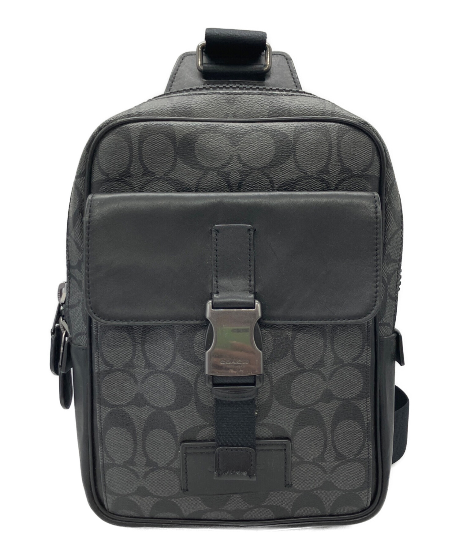 中古・古着通販】COACH (コーチ) トラックパック シグネチャー