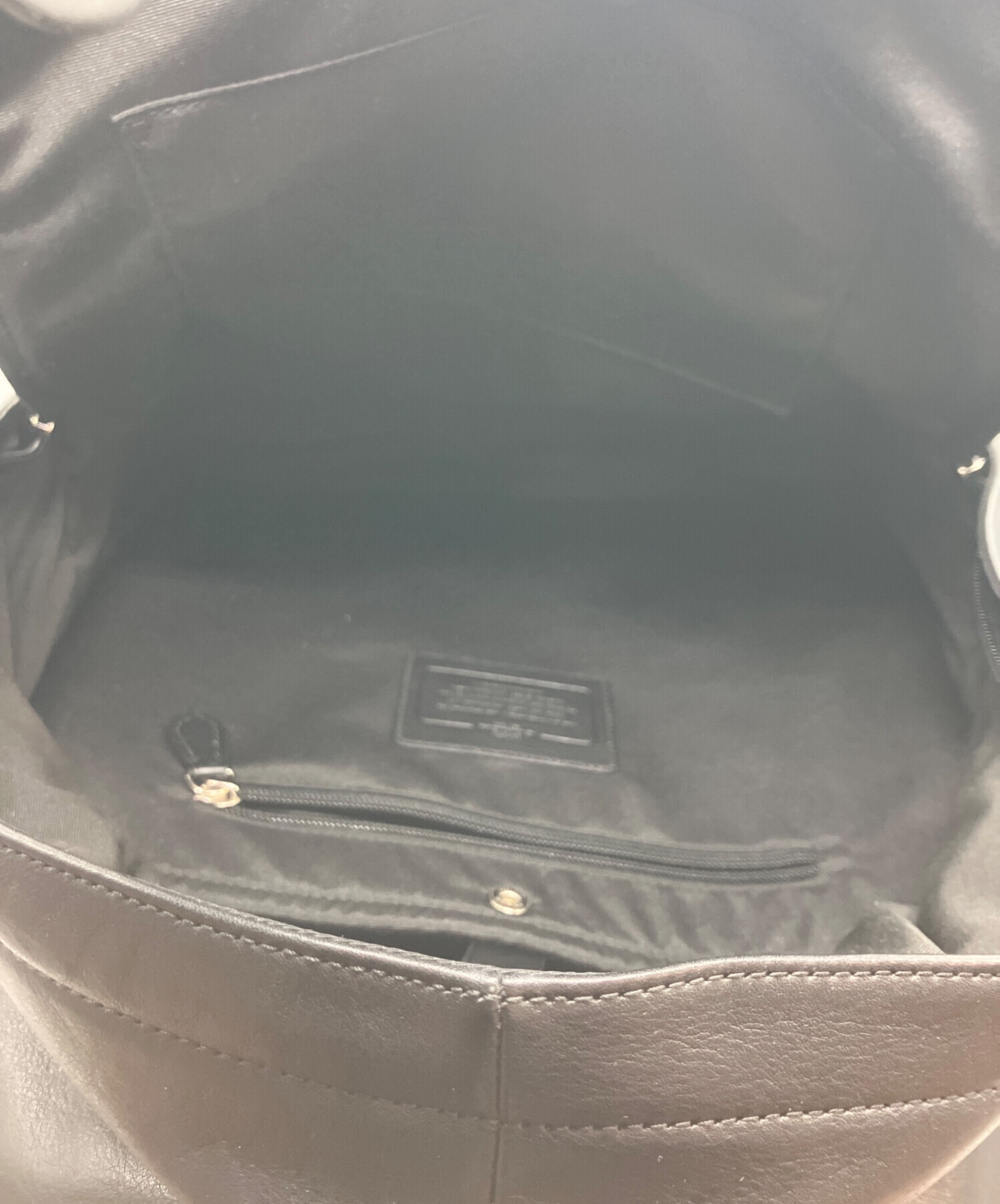 中古・古着通販】COACH (コーチ) リュック ブラック｜ブランド・古着 