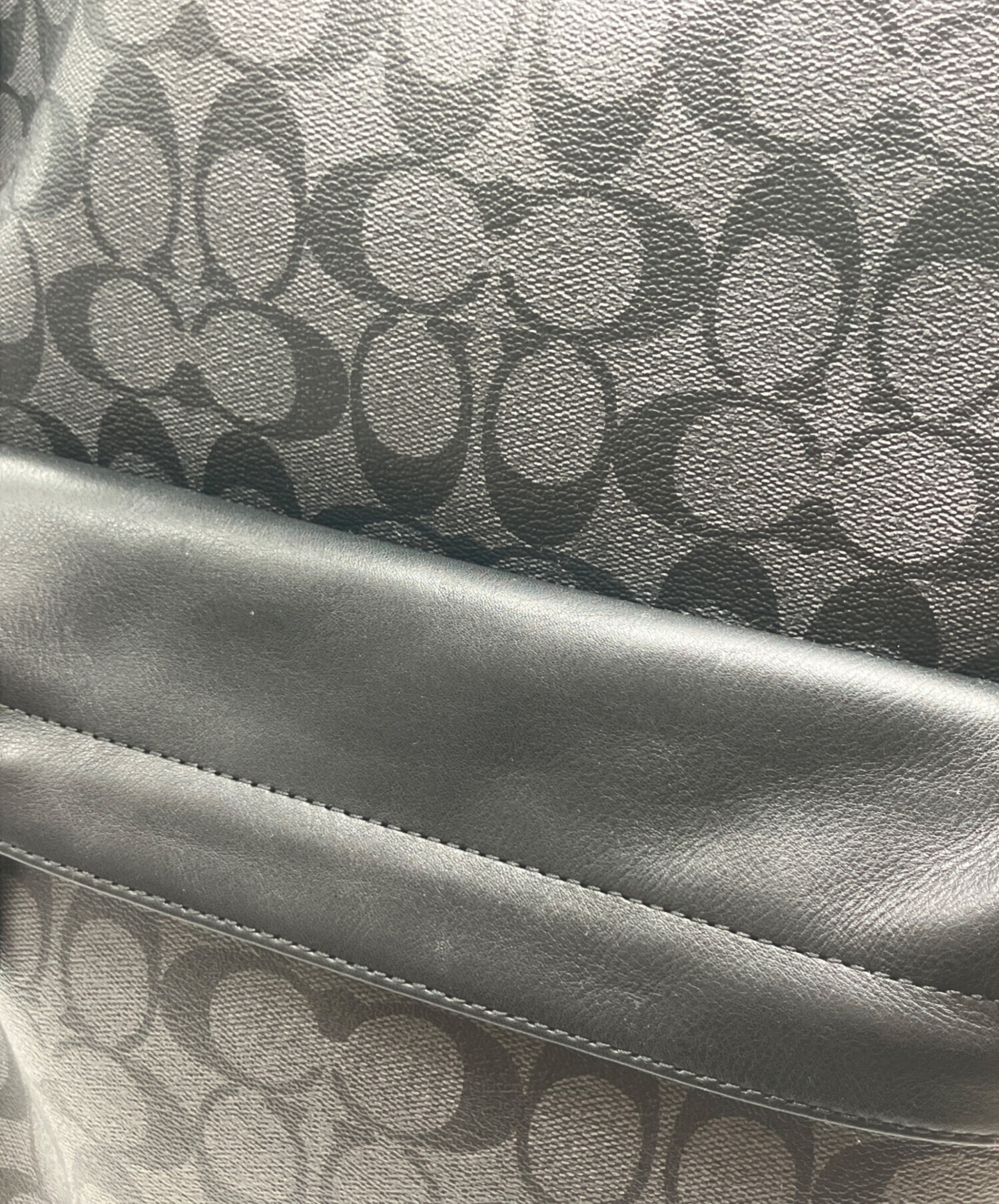 中古・古着通販】COACH (コーチ) リュック ブラック｜ブランド・古着 