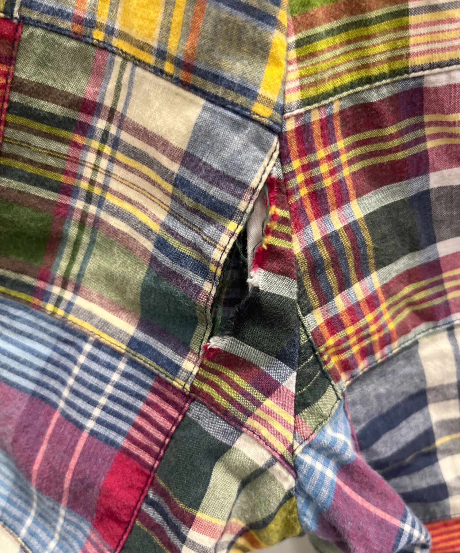 中古・古着通販】RALPH LAUREN (ラルフローレン) パッチワークショーツ