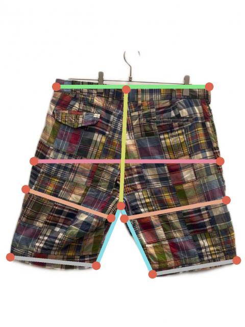 中古・古着通販】RALPH LAUREN (ラルフローレン) パッチワークショーツ
