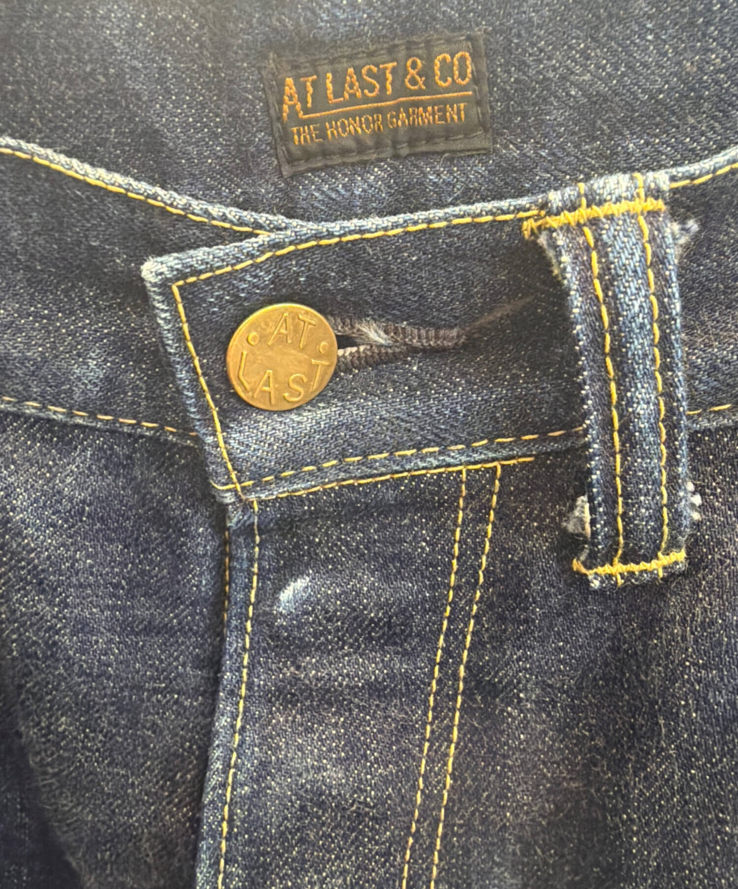 中古・古着通販】ATLAST & CO (アットラスト) デニムパンツ インディゴ