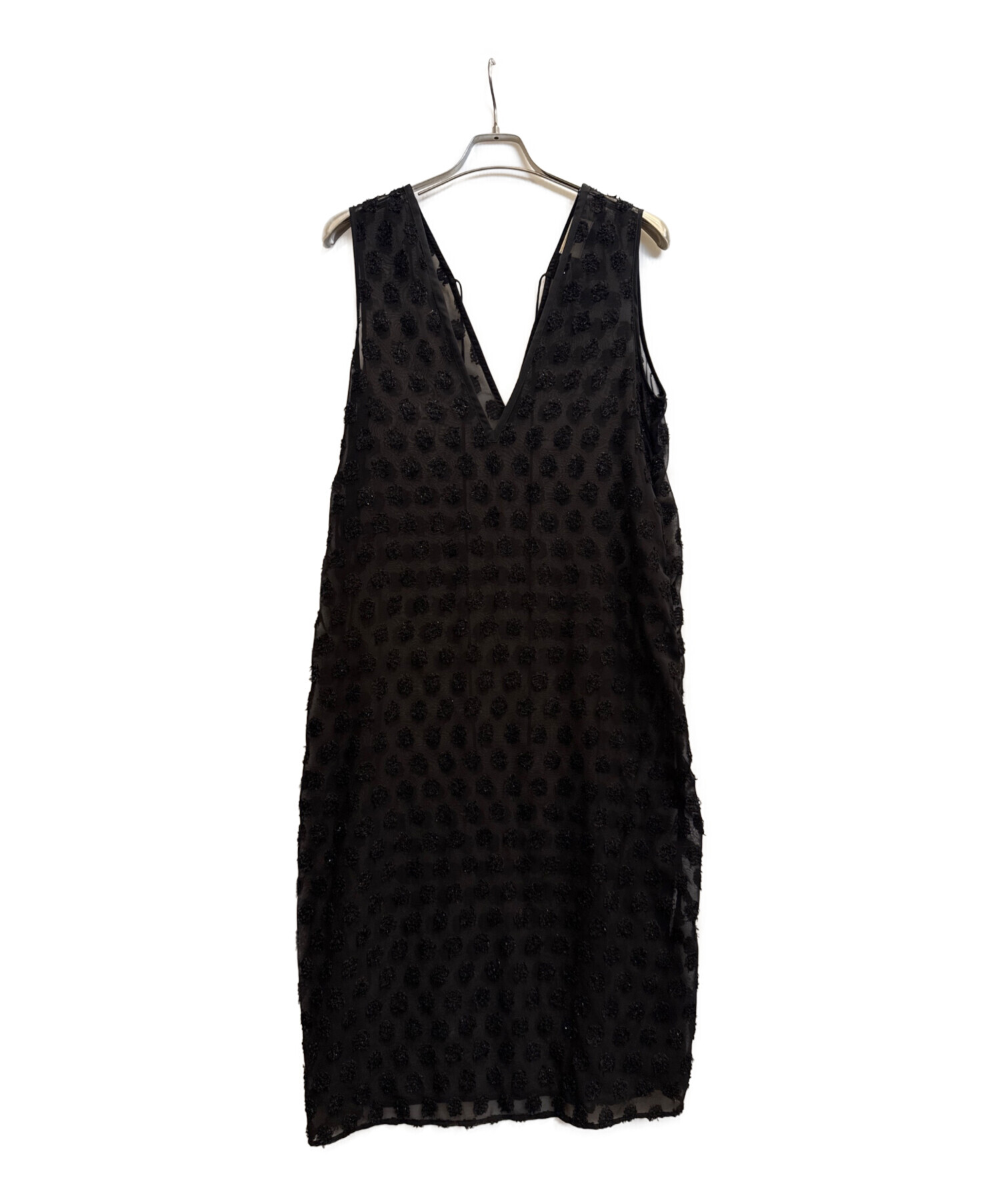 ユナイテッドアローズ ジャガードラメティアードワンピース 中古・古着通販】UNITED ARROWS (ユナイテッドアローズ) シアーラメ