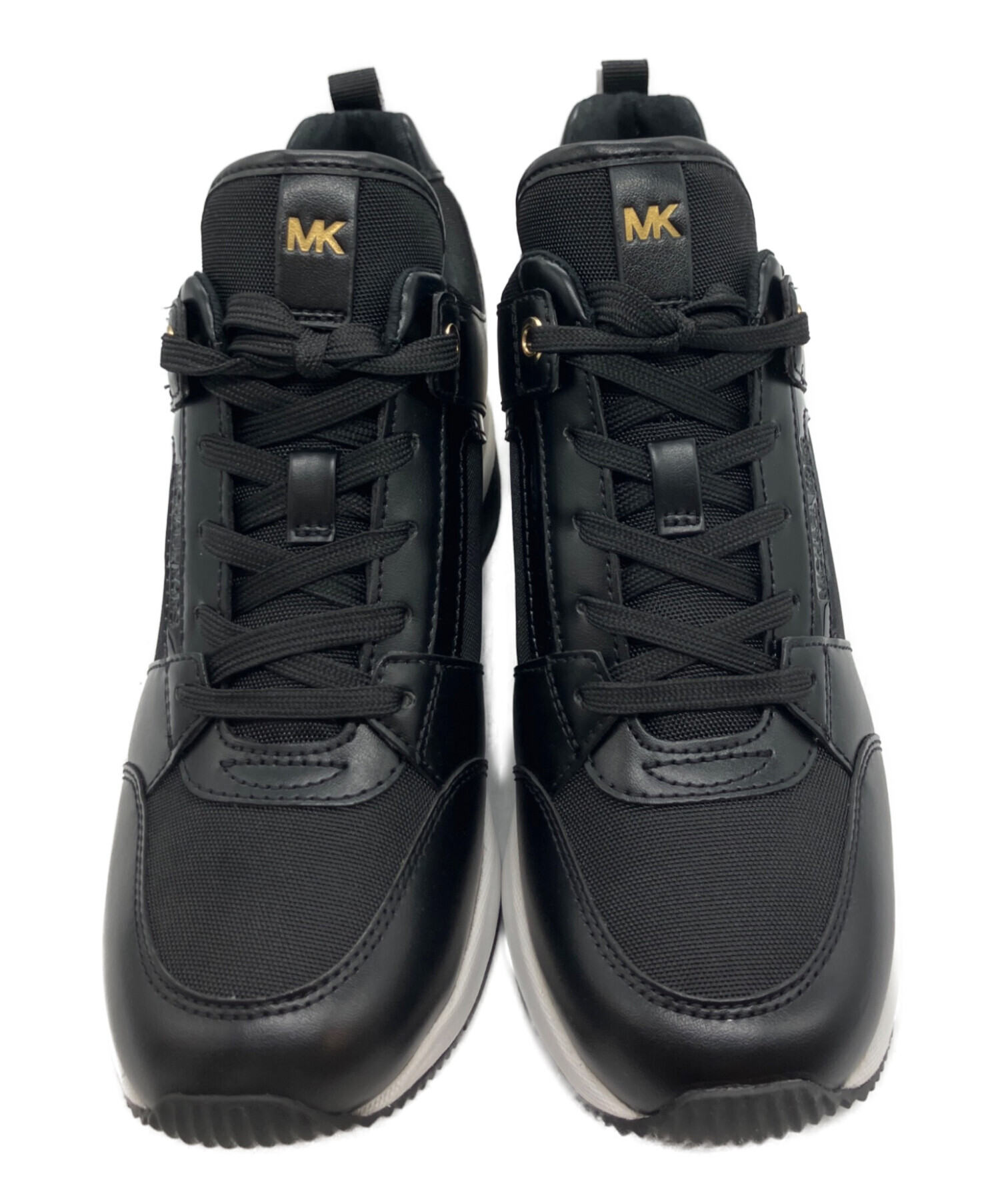 MICHAEL KORS ブラック スニーカー　マイケルコース　黒 中古・古着通販】MICHAEL KORS (マイケルコース) GEORGIE ローカット