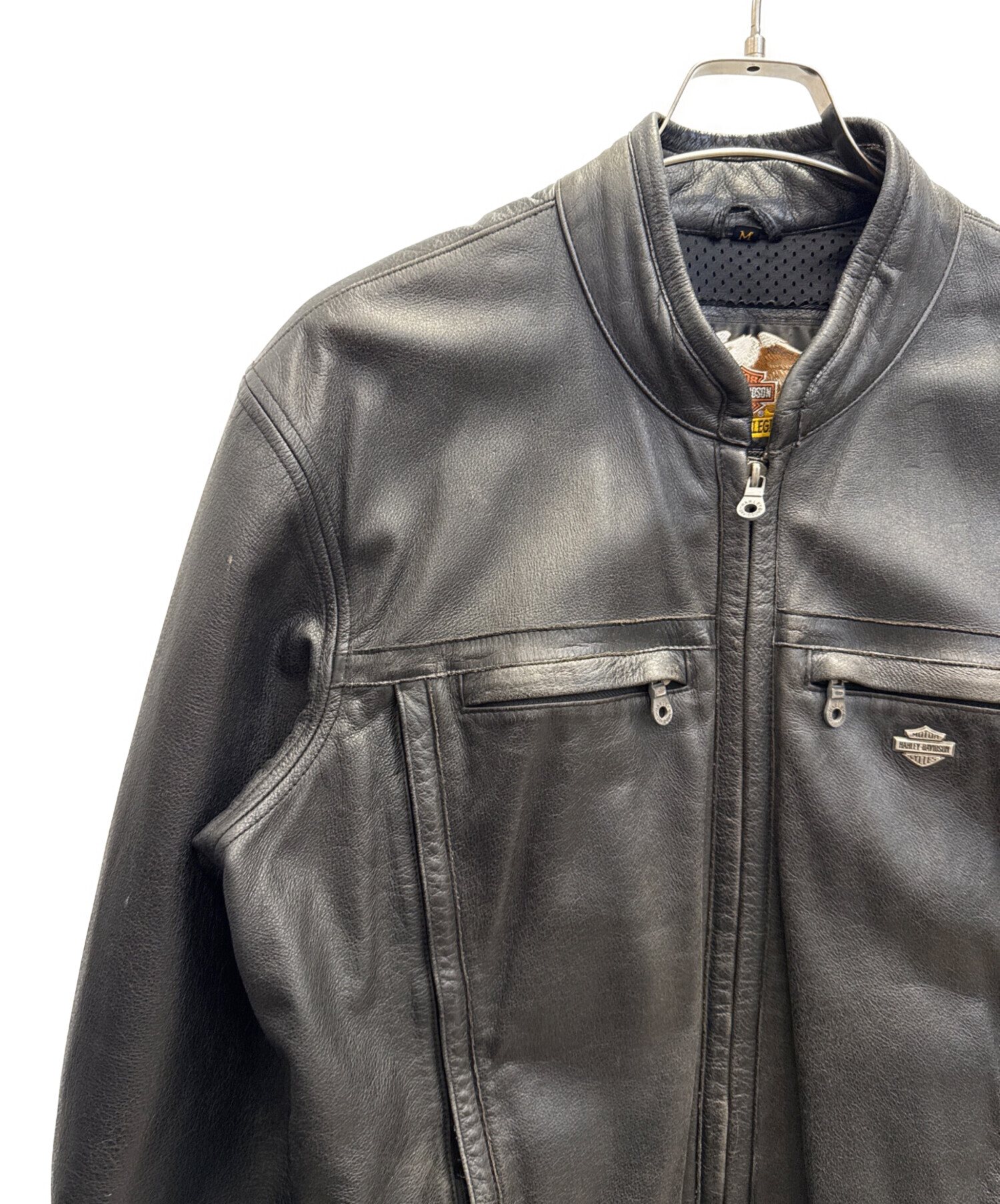 中古・古着通販】HARLEY-DAVIDSON (ハーレーダビッドソン) レザー