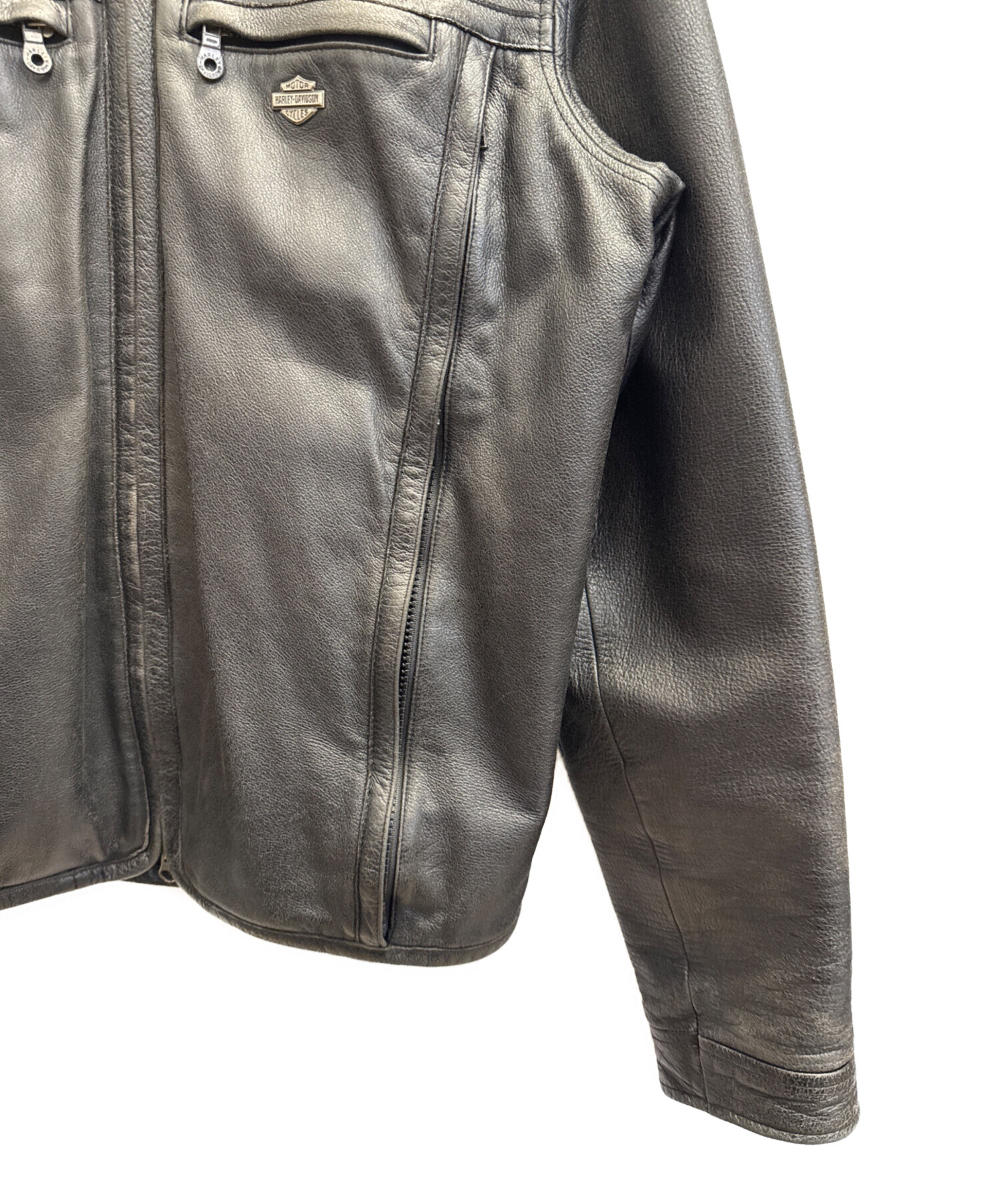 中古・古着通販】HARLEY-DAVIDSON (ハーレーダビッドソン) レザー