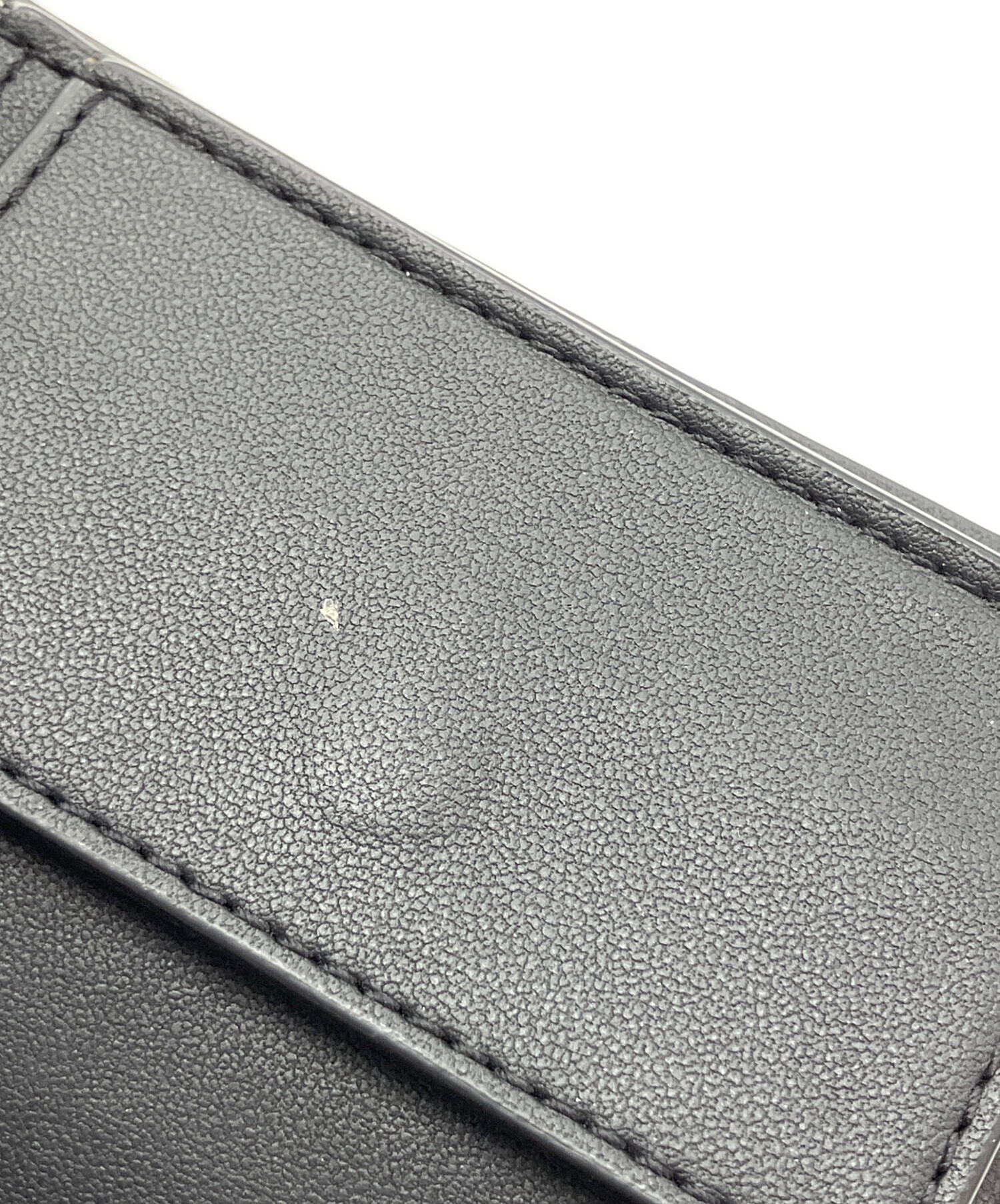 新品未使用 タグ付 COACH コーチ財布 二つ折り グレー シグネチャー 中古・古着通販】COACH (コーチ) シグネチャー 2つ折り財布 ブラック