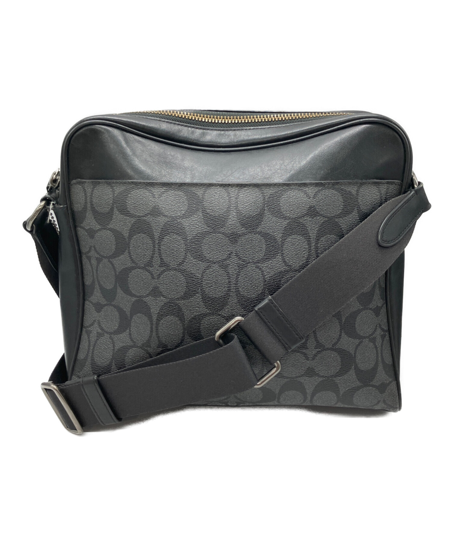 中古・古着通販】COACH (コーチ) シグネチャーショルダーバッグ