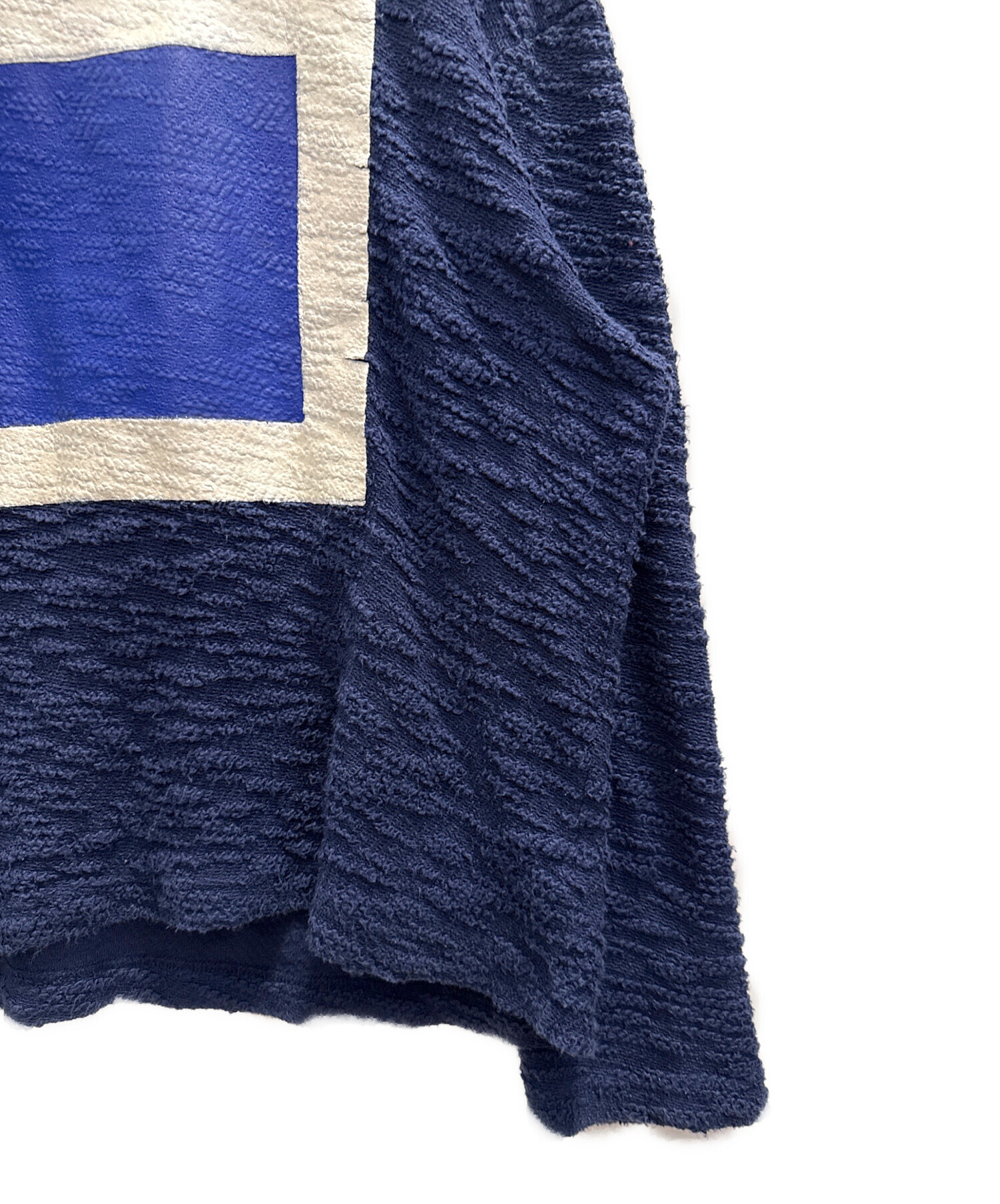 中古・古着通販】KENZO (ケンゾー) 薄手ニット ネイビー サイズ:L