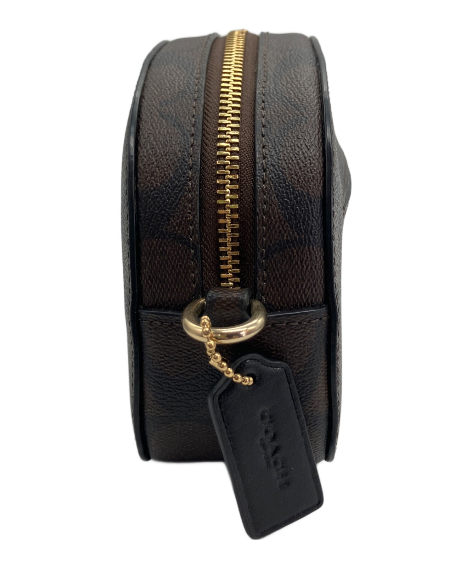 COACH シグネチャー ショルダーバッグ　中古 中古・古着通販】COACH (コーチ) シグネチャーミニショルダーバッグ