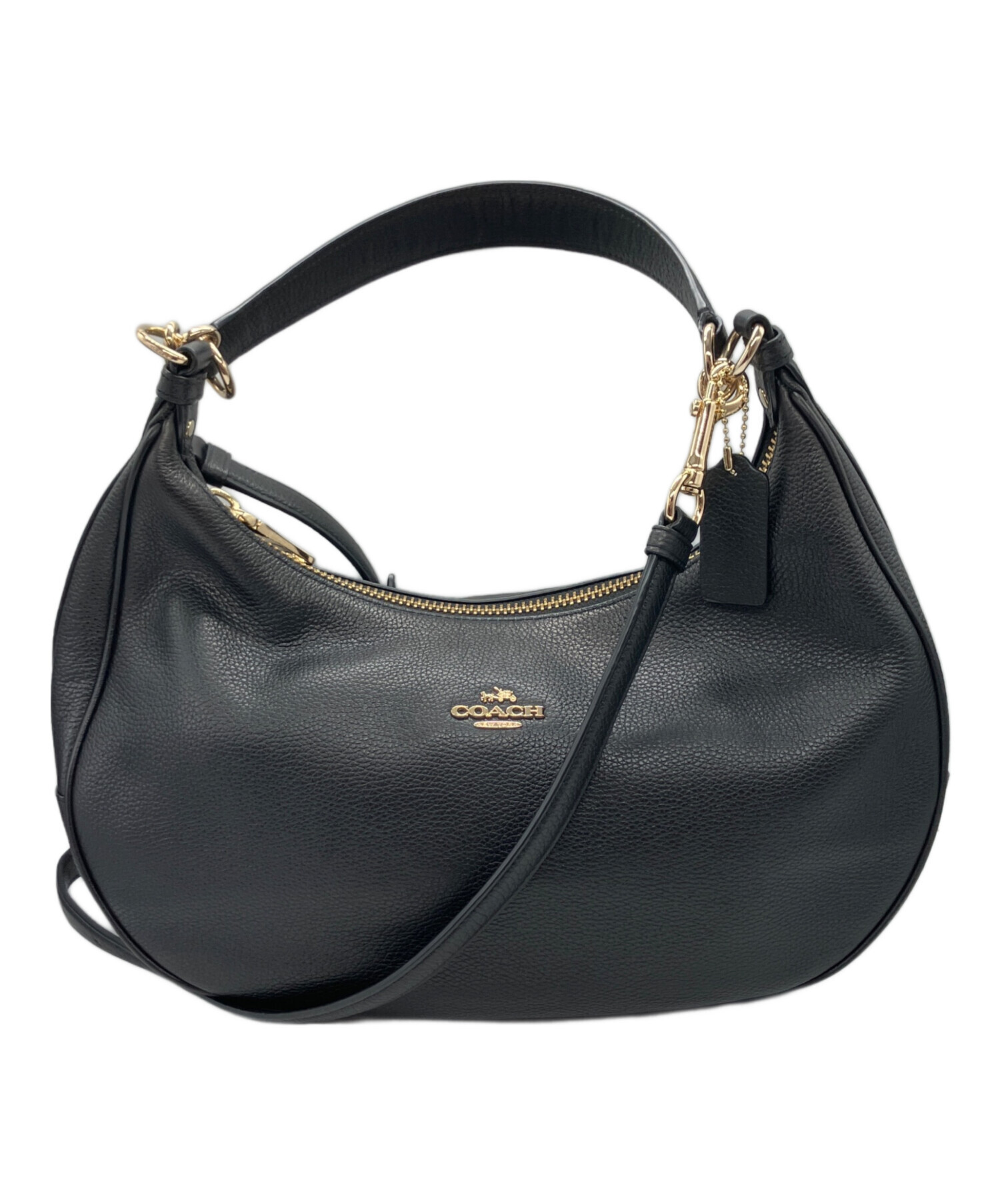 中古・古着通販】COACH (コーチ) ショルダーバッグ ブラック｜ブランド