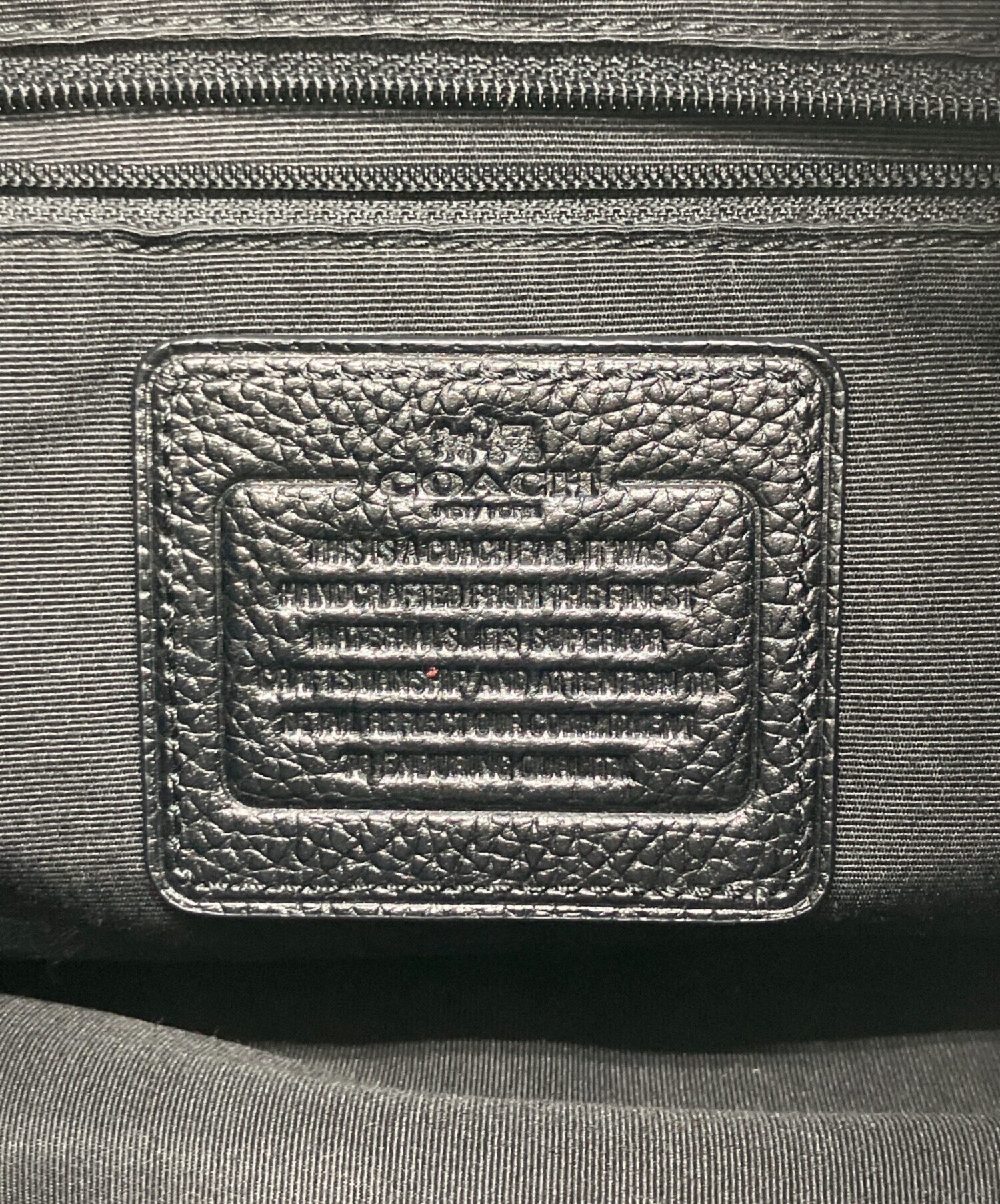 中古・古着通販】COACH (コーチ) ショルダーバッグ ブラック｜ブランド