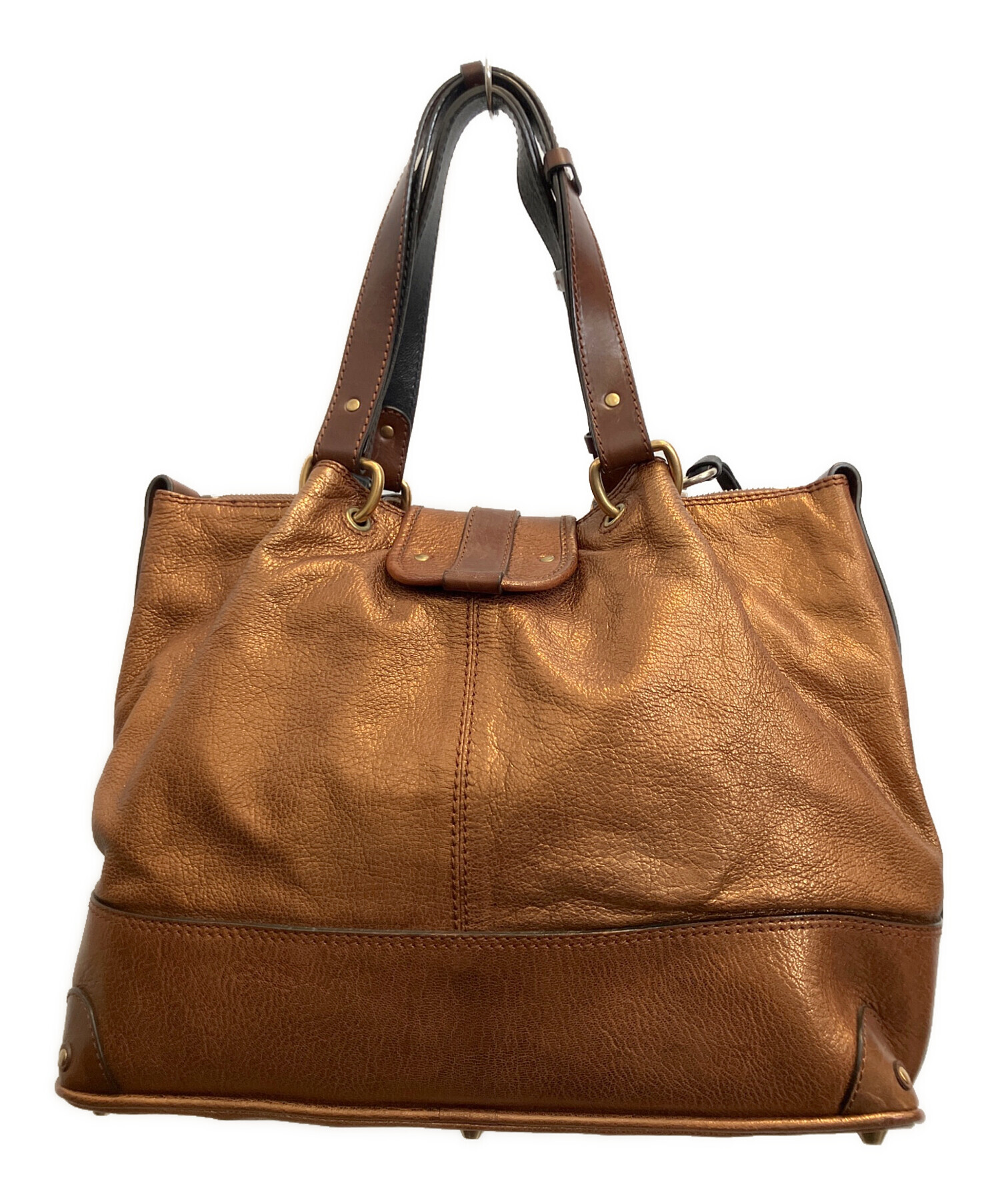 Chloe ケララ 本革レザーバッグ 中古・古着通販】Chloe (クロエ) ケララ トートバッグ ブラウン