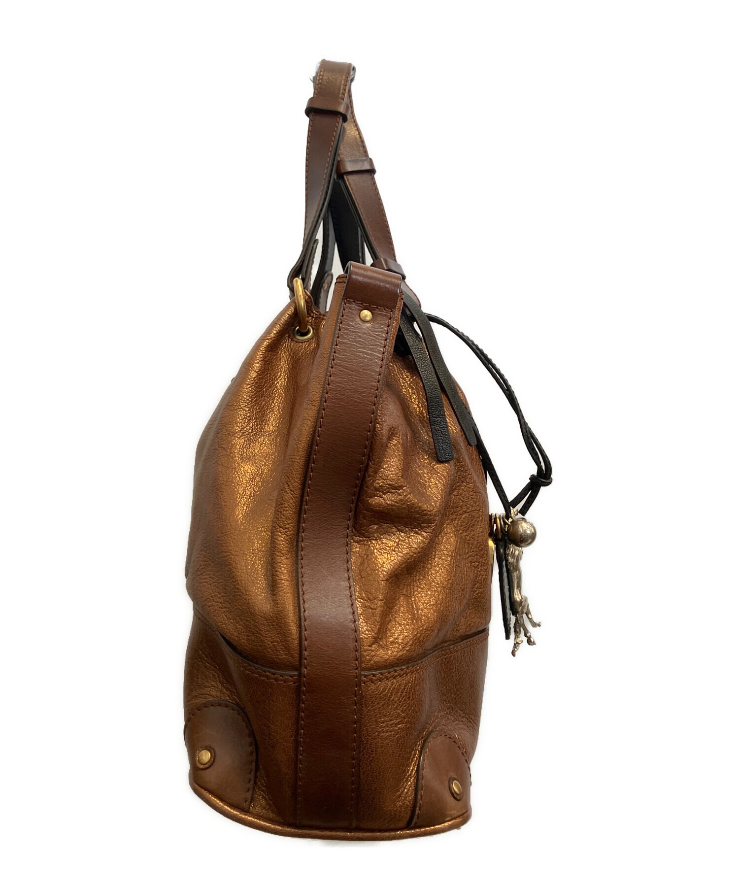 中古・古着通販】Chloe (クロエ) ケララ トートバッグ ブラウン