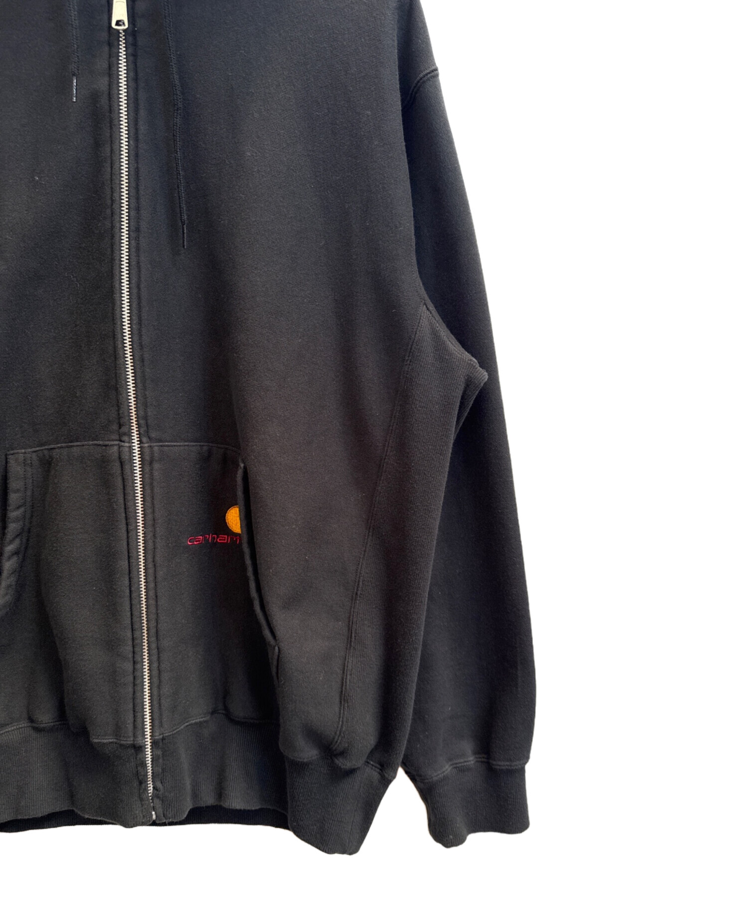 中古・古着通販】CarHartt (カーハート) ジップパーカー ブラック