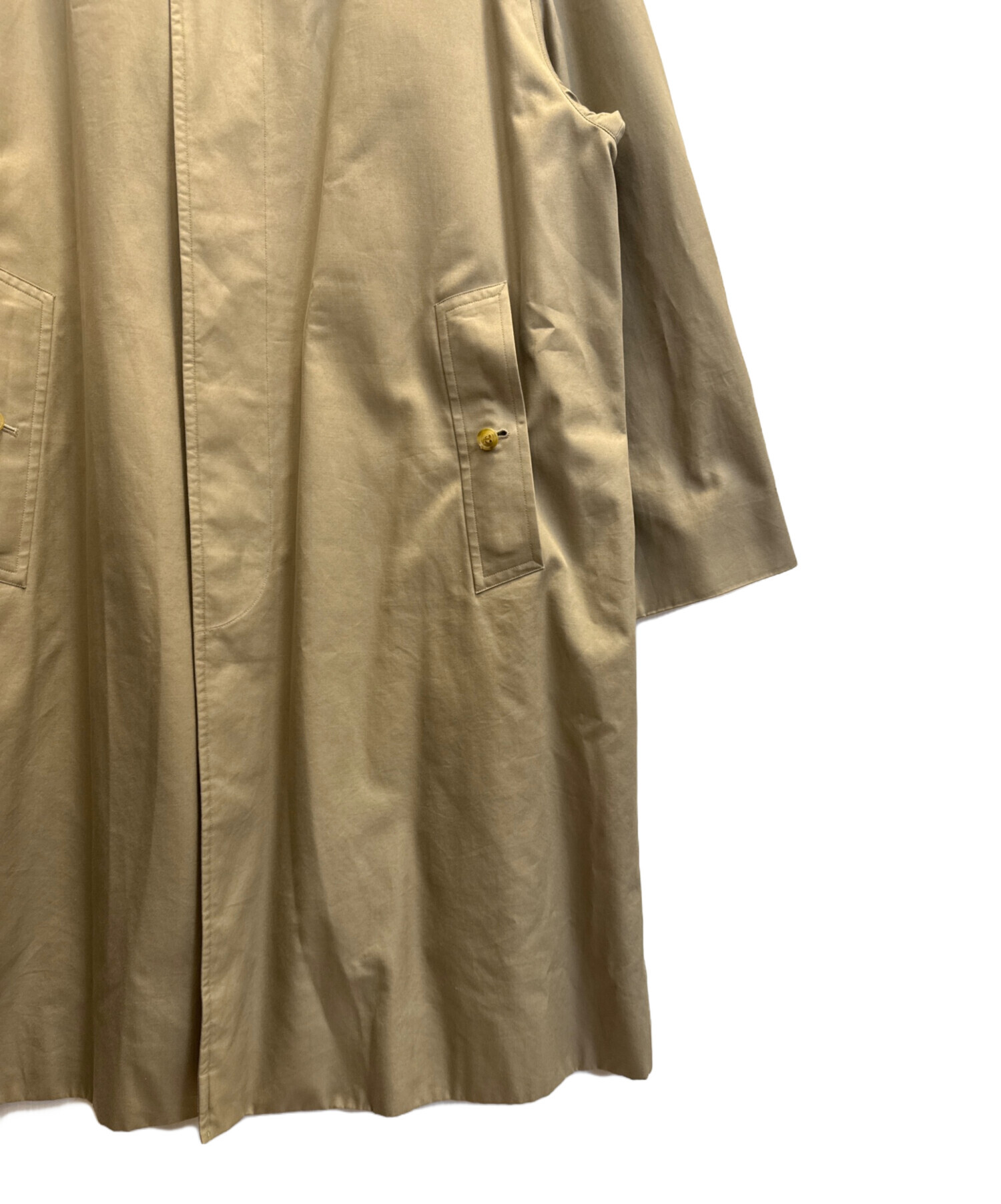 希少✨Burberry ステンカラーコート　金ボタン　キルティングライナー 中古・古着通販】BURBERRY (バーバリー) ライナー付ステンカラーコート
