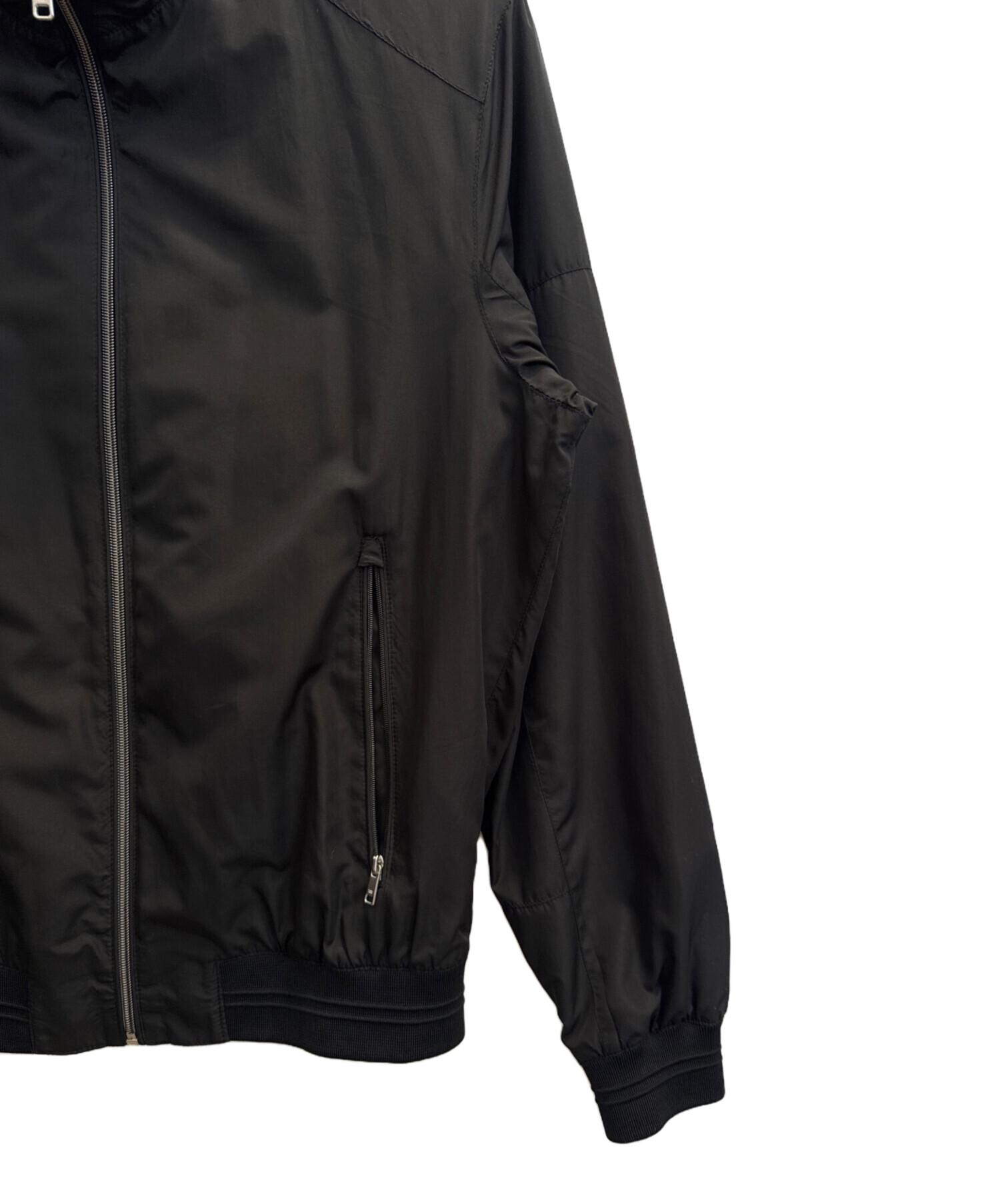 中古・古着通販】ZARA (ザラ) ナイロンジャケット ブラック サイズ:М