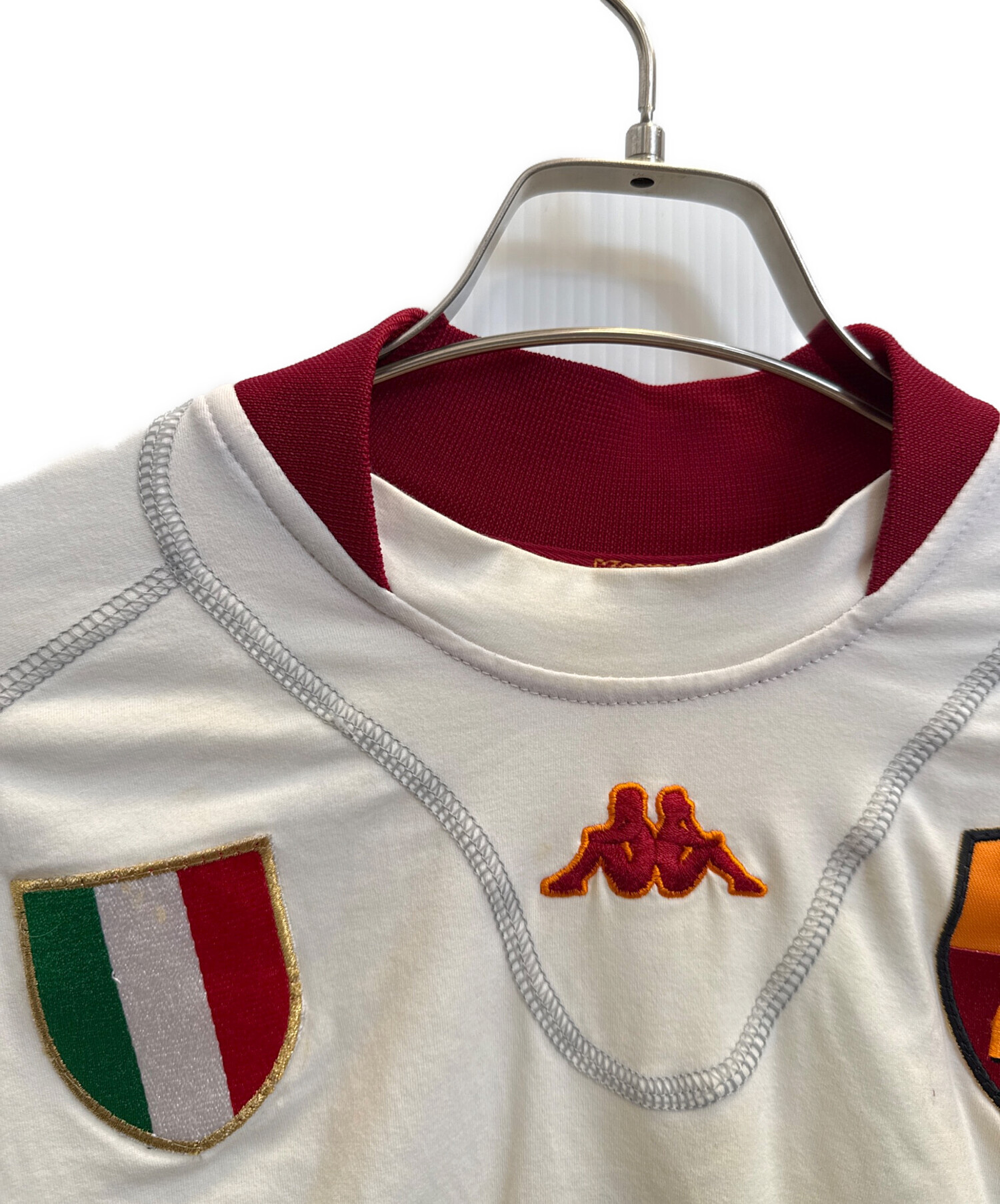 カッパ asローマ トゥー Tシャツ ラージ Kappa⁄カッパ AS Roma 18