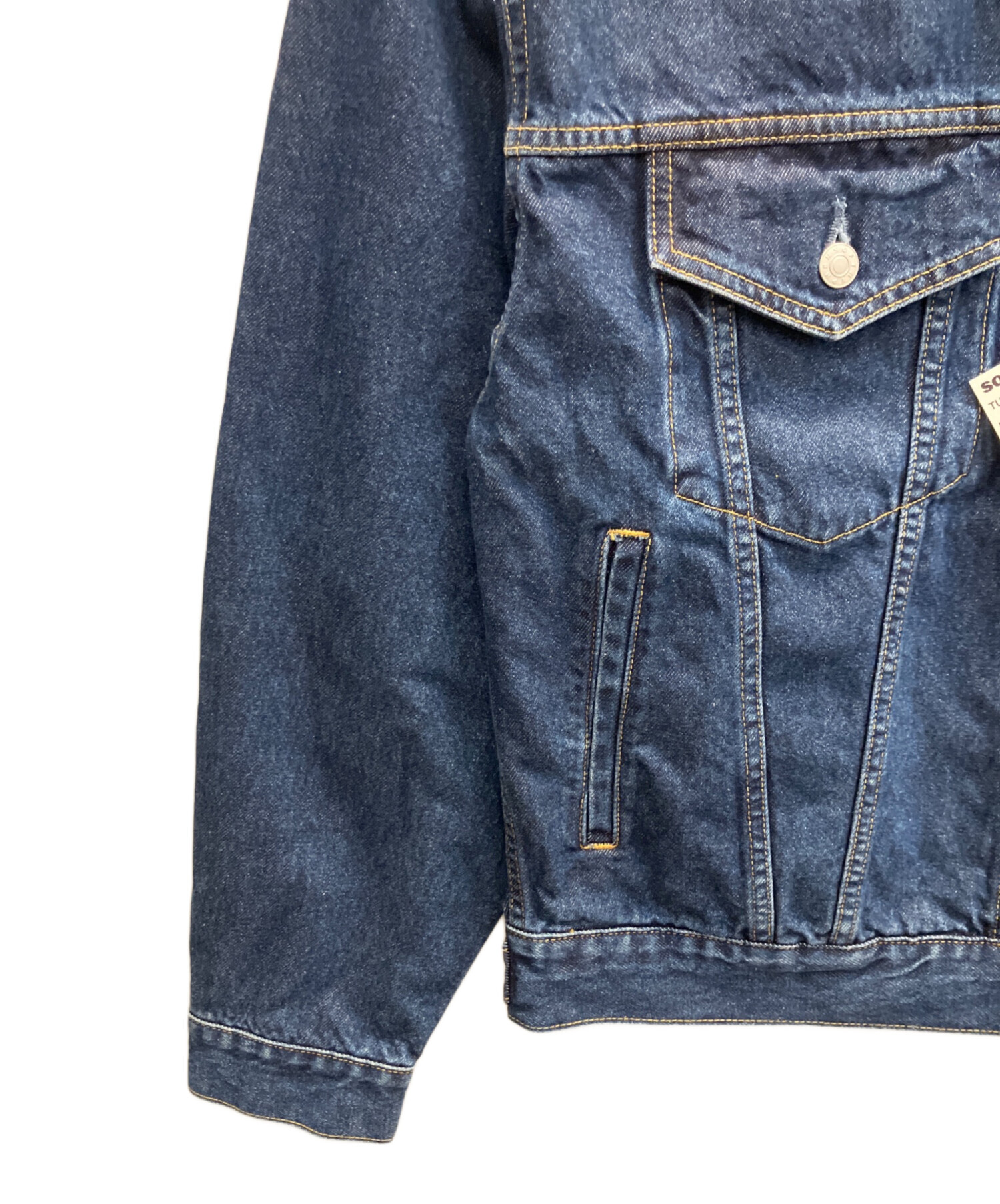 中古・古着通販】SOFTHYPHEN (ソフトハイフン) TUCKED DETAIL DENIM