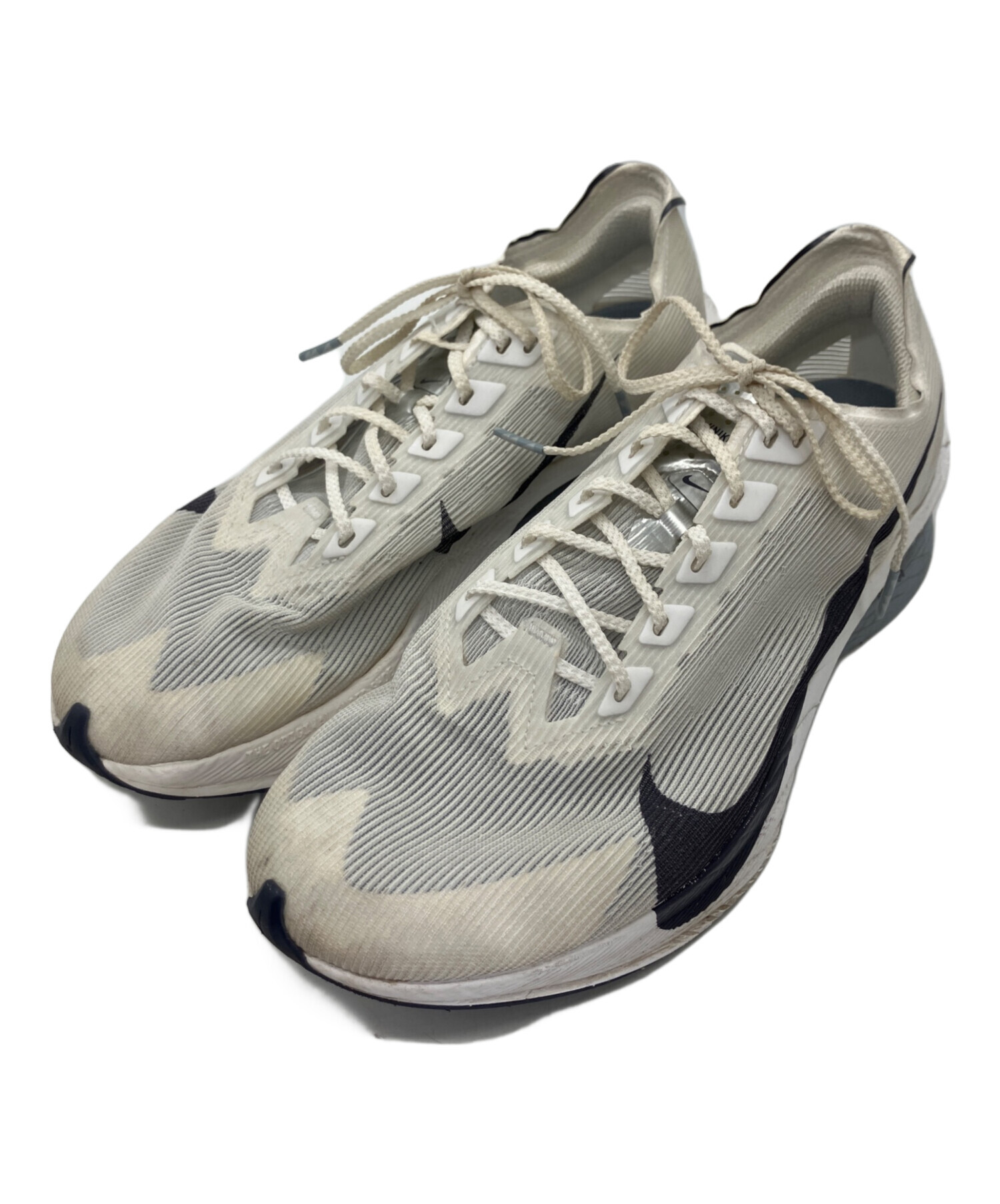 ヴェイパーフライ 中古 中古・古着通販】NIKE (ナイキ) ZoomX ヴェイパーフライ アイボリー
