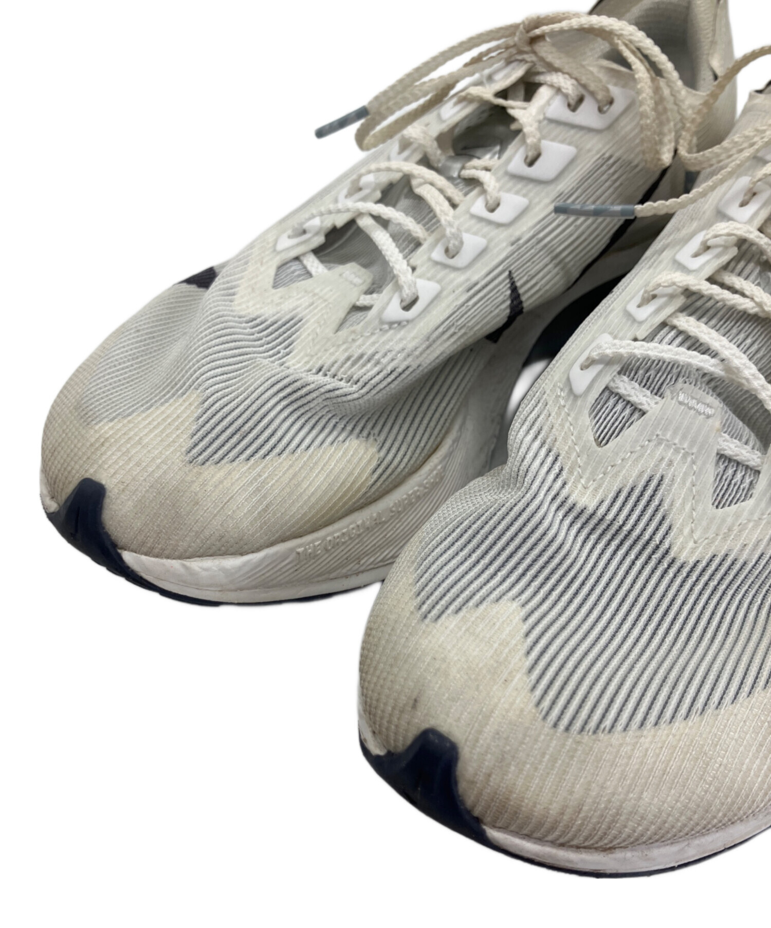 中古・古着通販】NIKE (ナイキ) ZoomX ヴェイパーフライ アイボリー