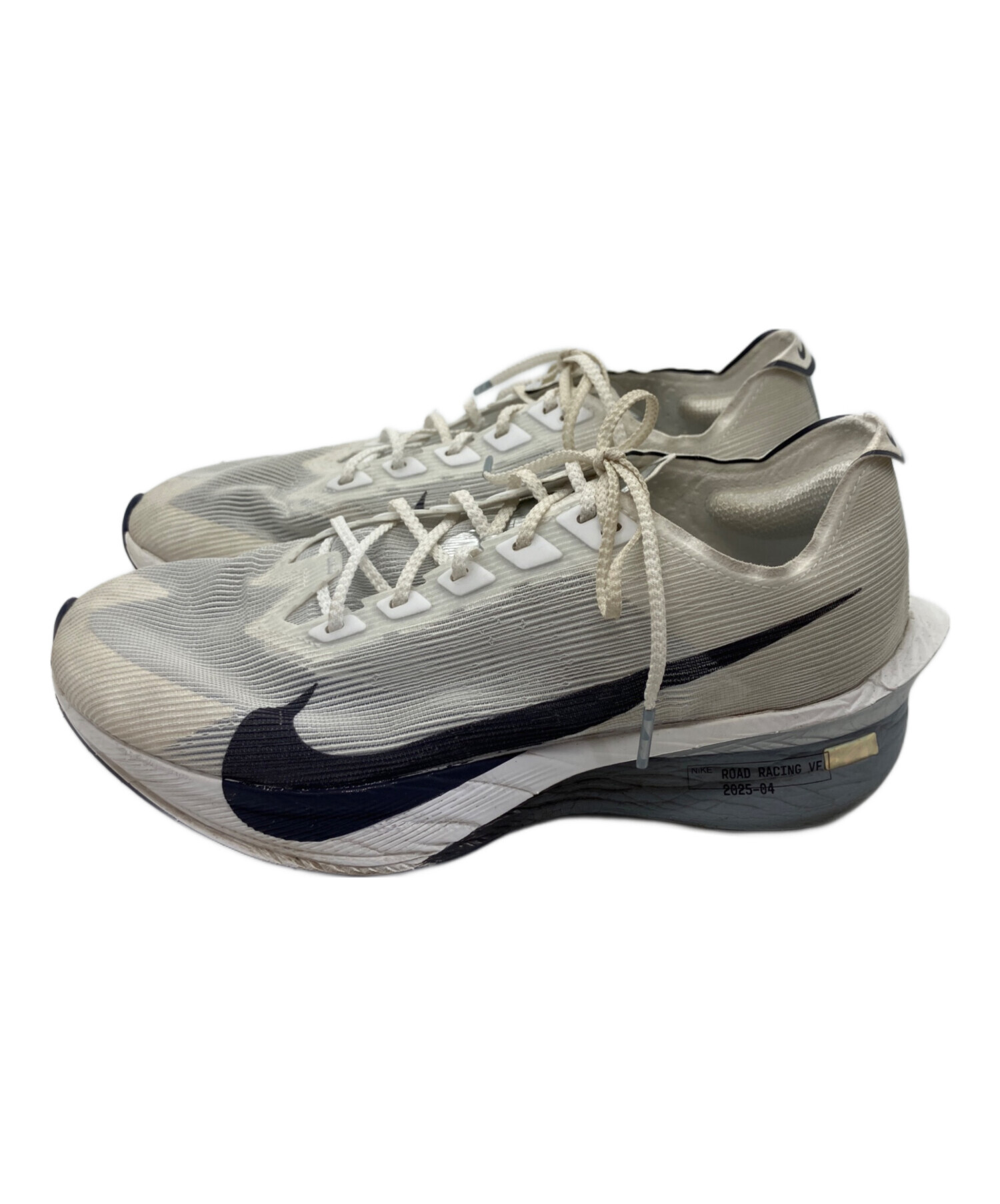 中古・古着通販】NIKE (ナイキ) ZoomX ヴェイパーフライ アイボリー