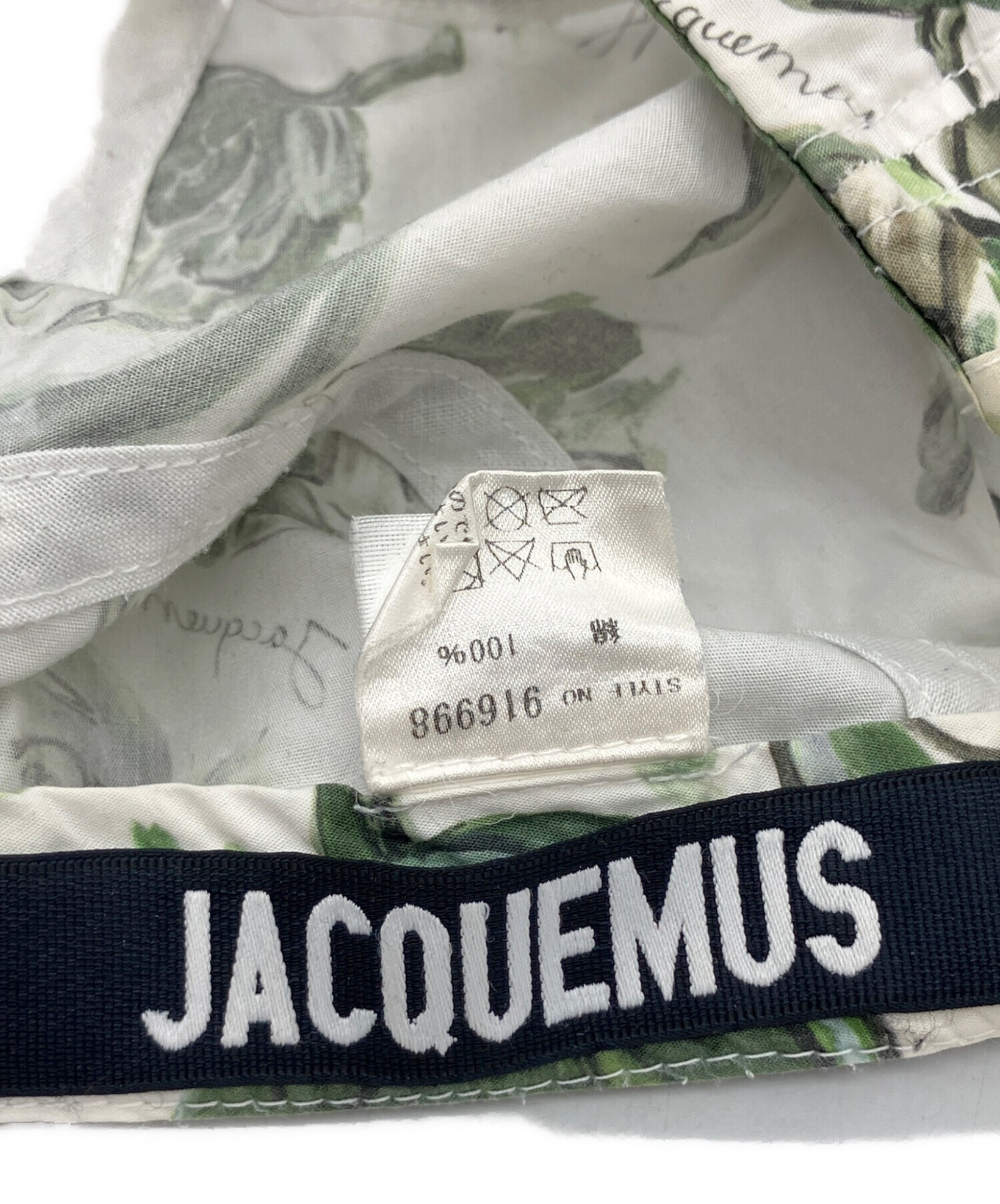 中古・古着通販】jacquemus (ジャックムス) キャップ ホワイト