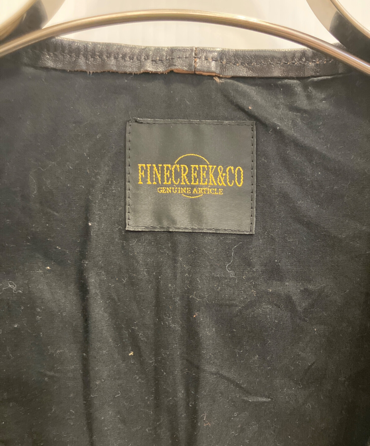 中古・古着通販】FINECREEK&CO (ファインクリークアンドコー) レザー