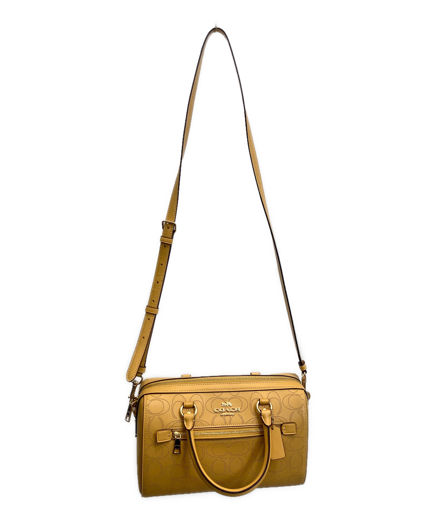 中古・古着通販】COACH (コーチ) シグネチャー パンチング2WAY